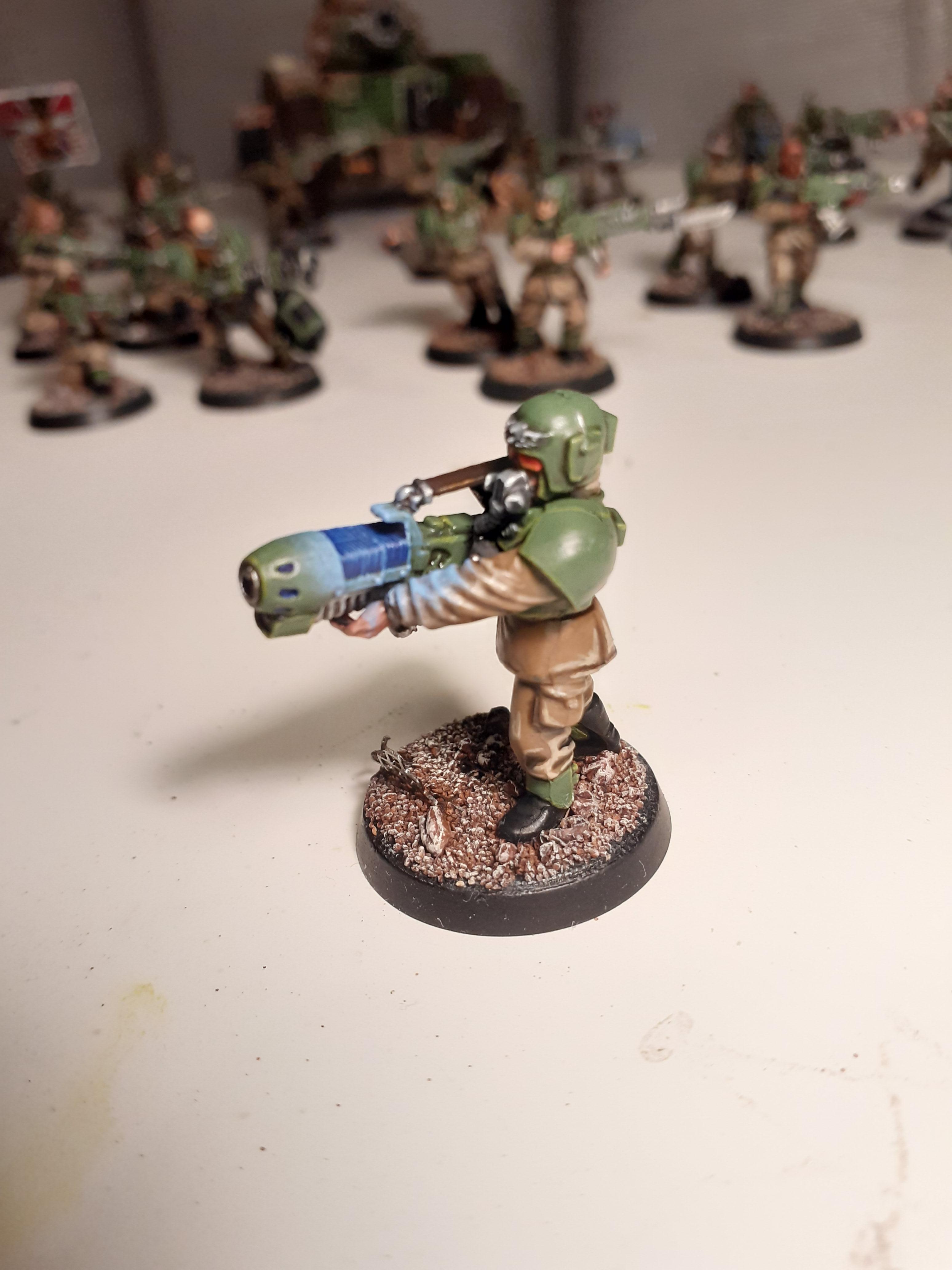 Astra militarum or Imperial guard force to all the veterans. 10 day isolation project