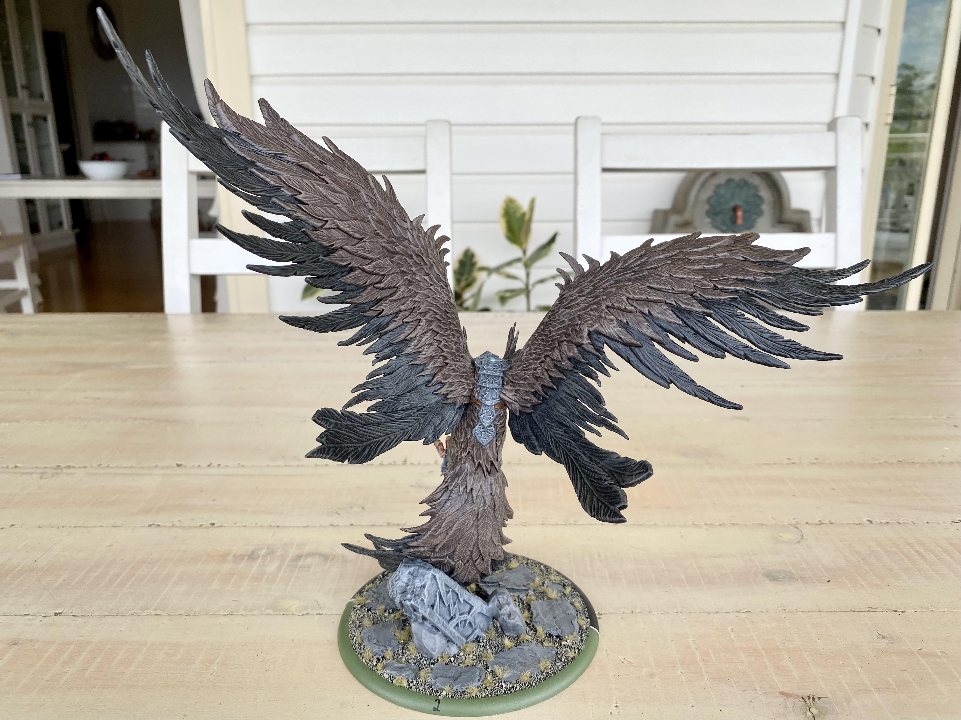 Circle Of Orboros, Eagle, Gargantuan, Hordes, Privateer Press, Raptors, Warbeast, Warmachine, Zaptos