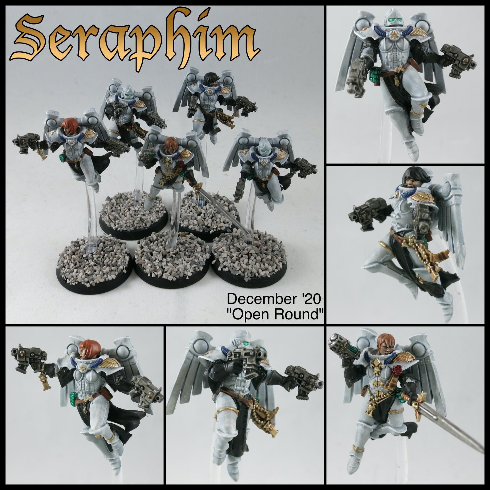Adepta Sororitas, Seraphim, Sisters Of Battle, Warhammer 40,000, Warhammer Fantasy