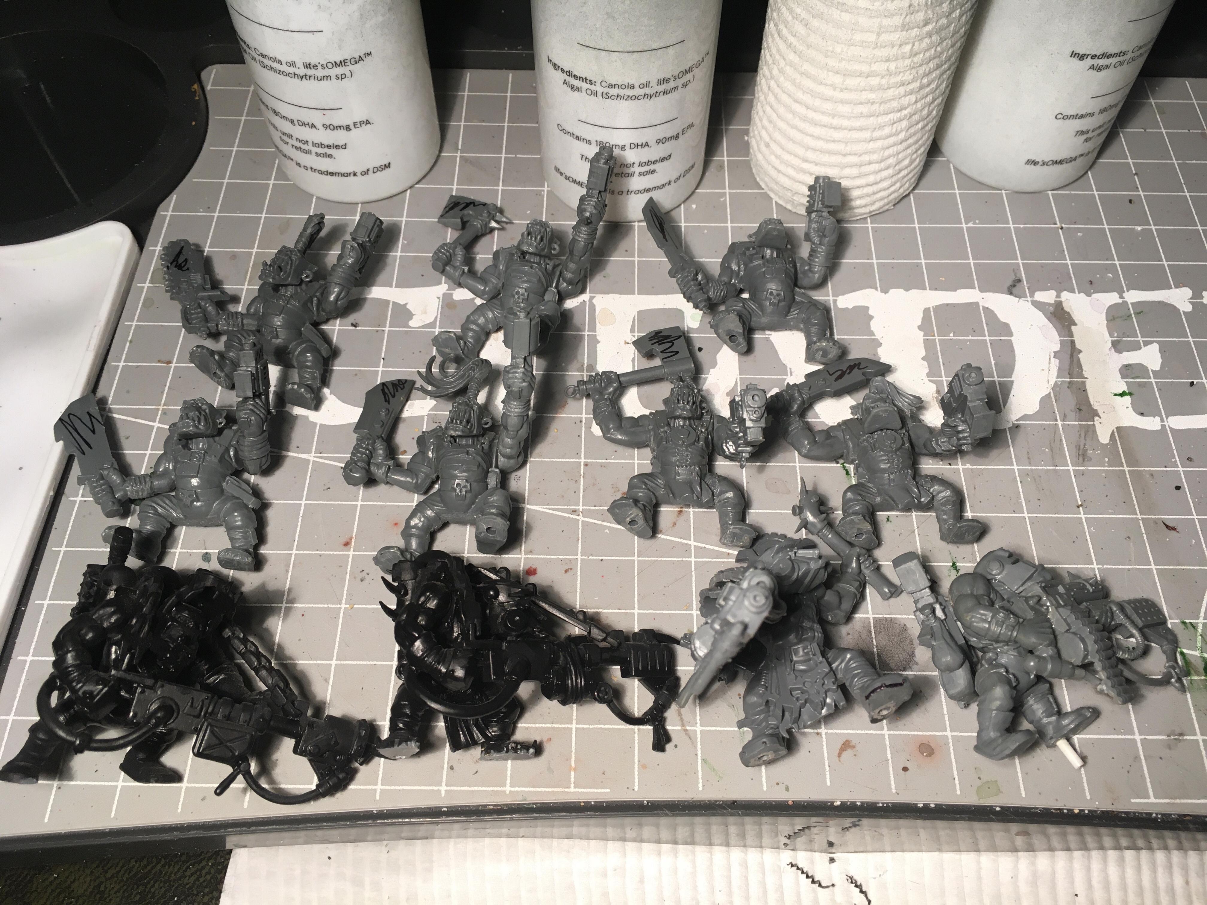 Kommando, Mekboy, Orks, Slugga, Warhammer 40,000, Work In Progress