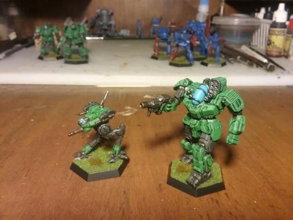 BattleTech: Miniature Force Pack - Clan Striker Star - Recess