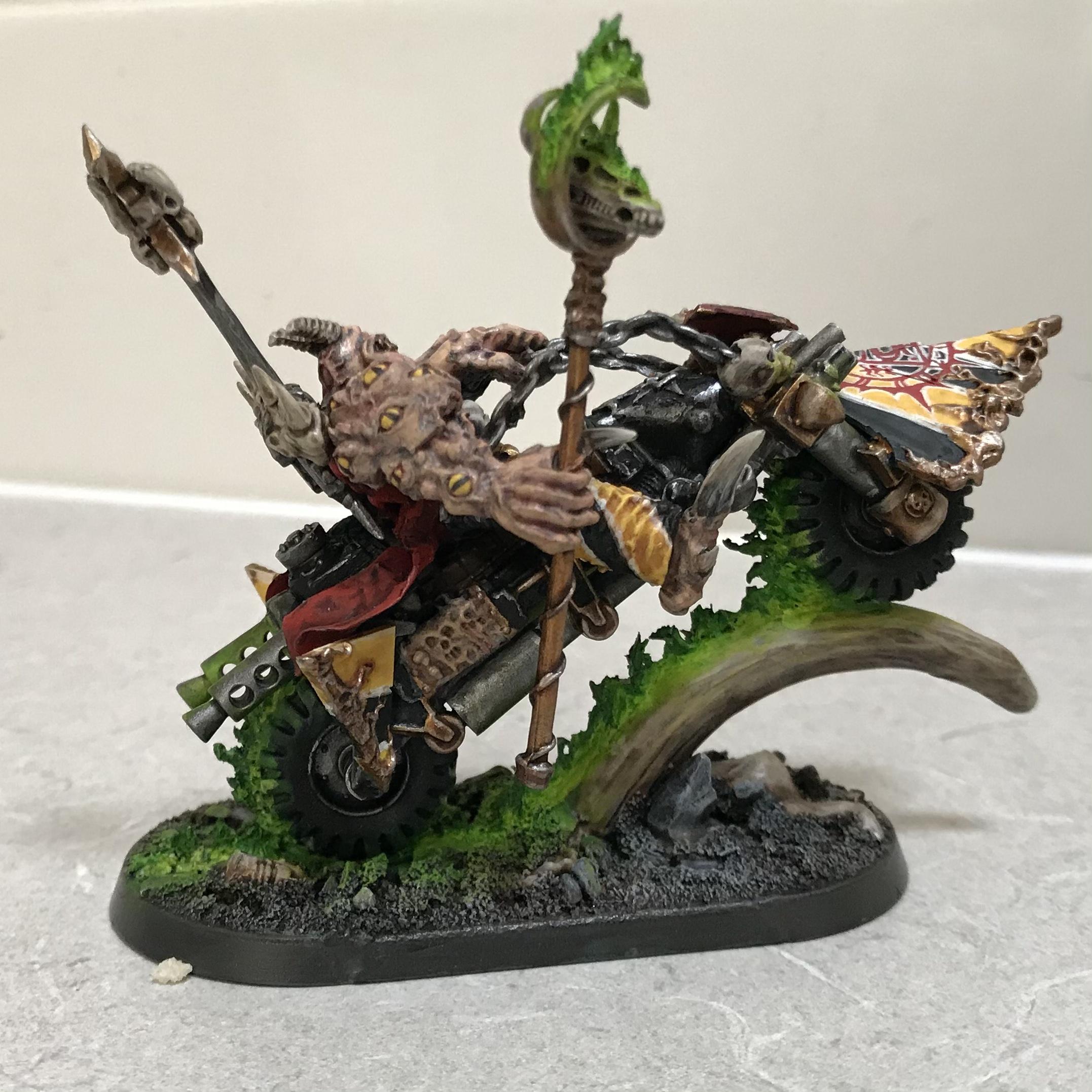 Bike, Conversion, Greenstuff, Iron Warriors, Kitbashed, Legend, Sorcerer