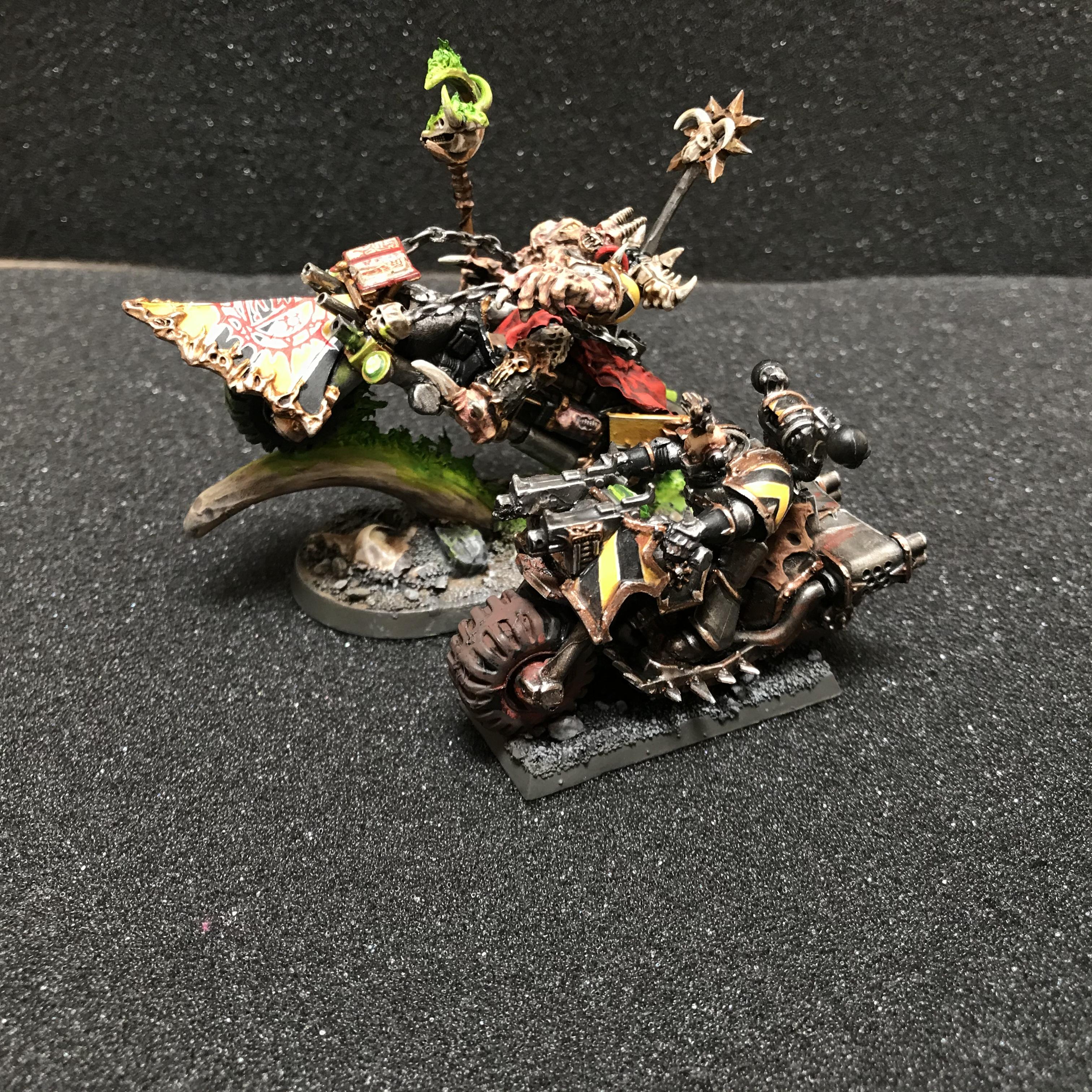 Bike, Conversion, Greenstuff, Iron Warriors, Kitbashed, Legend, Sorcerer