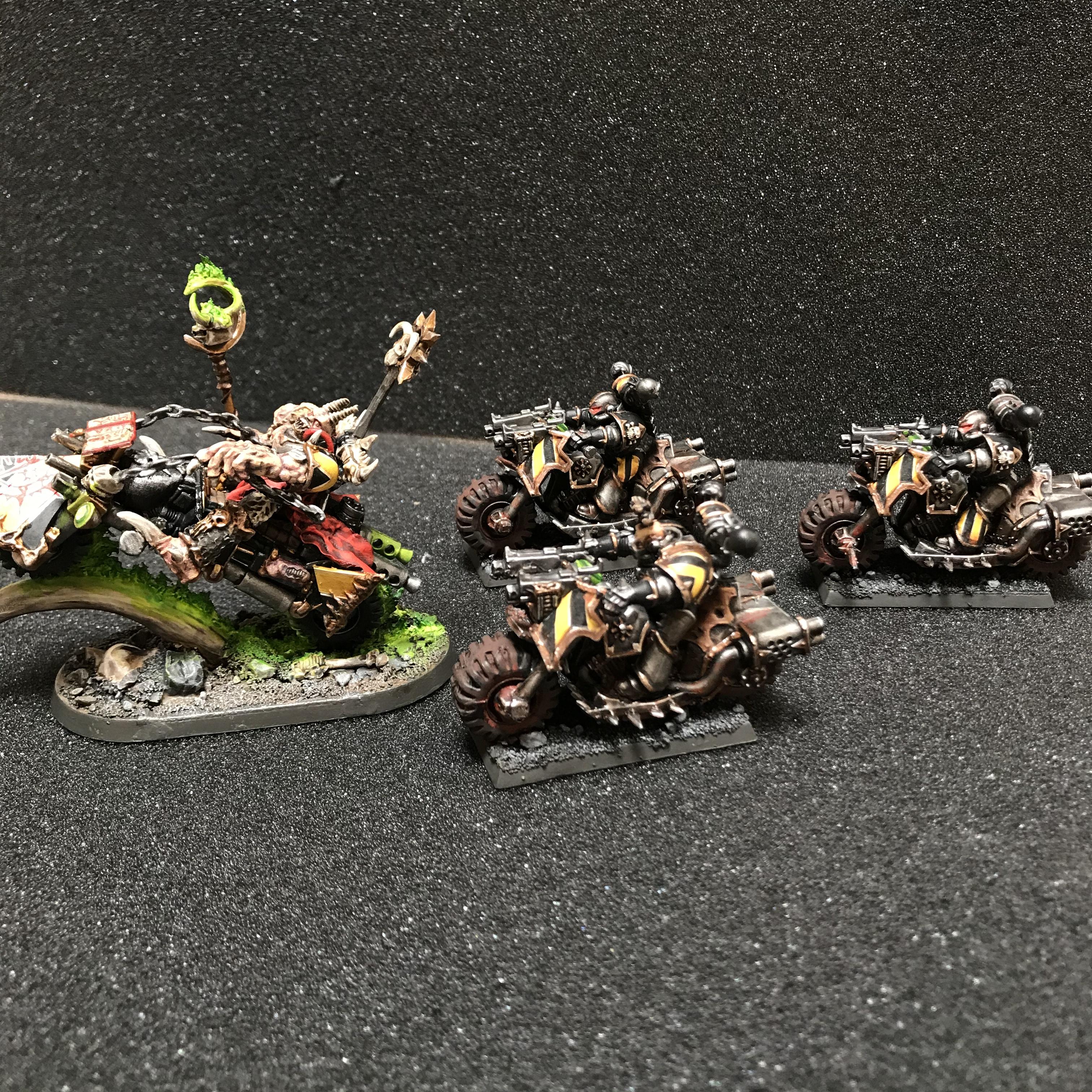 Bike, Conversion, Greenstuff, Iron Warriors, Kitbashed, Legend, Sorcerer