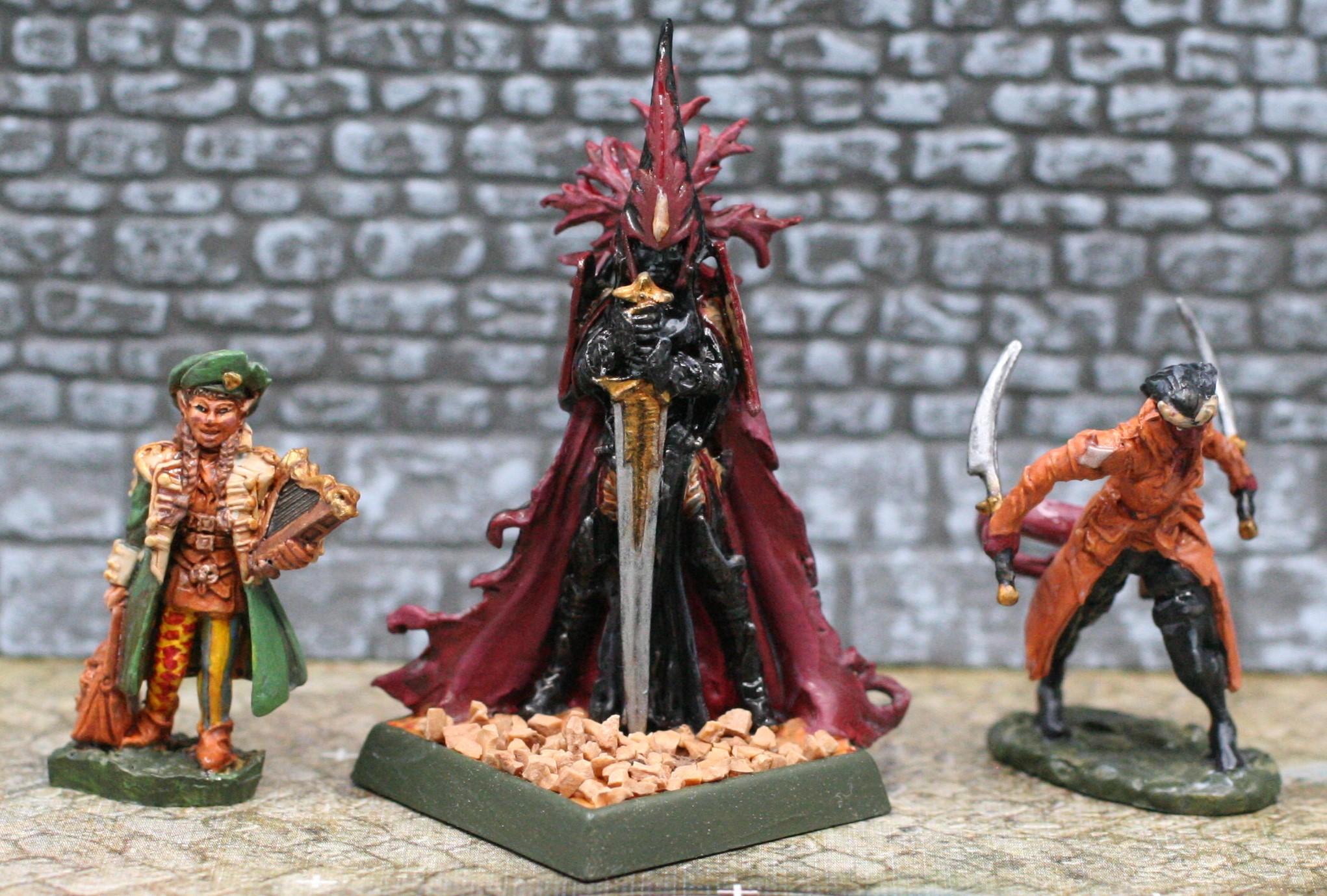 Reaper, D&amp;D Adventurers x3 front