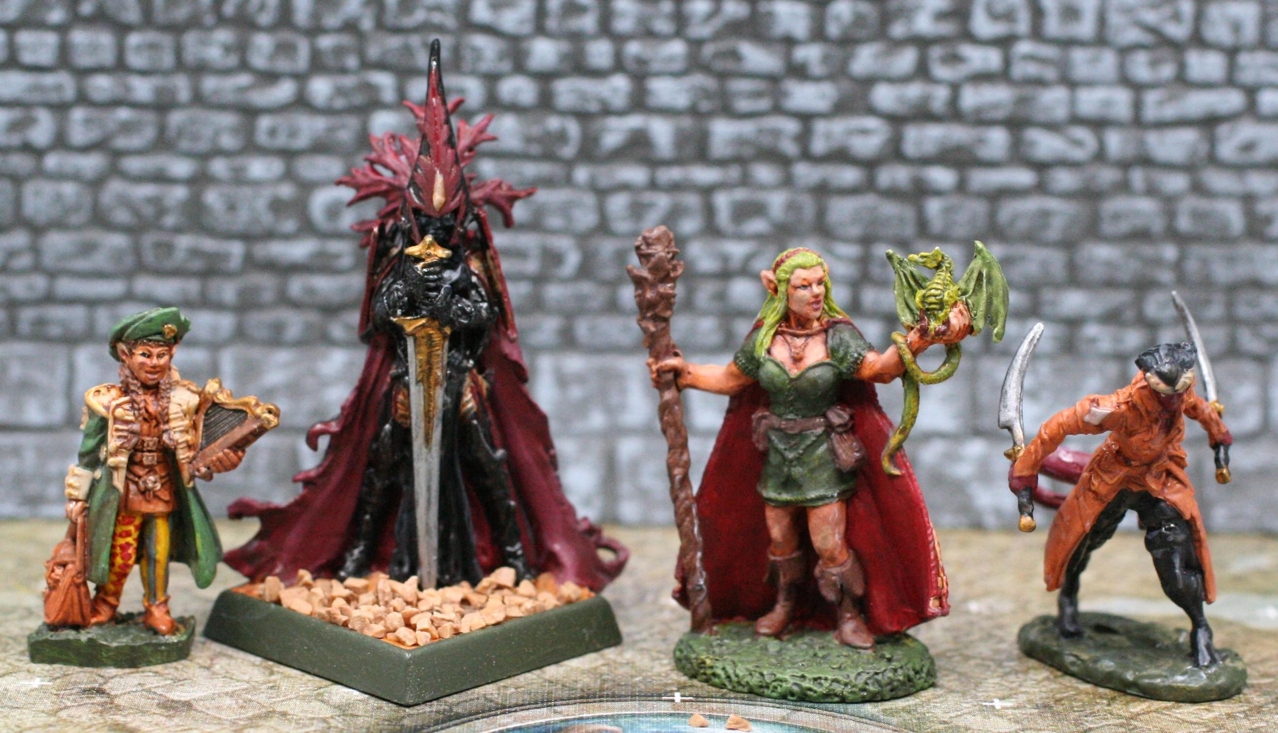 D&amp;D Adventurers x4