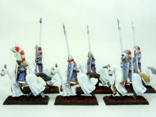 Warhammer - Bits De Lances High Elf Silver Helms X4 - Non Assemblés, Non Peints