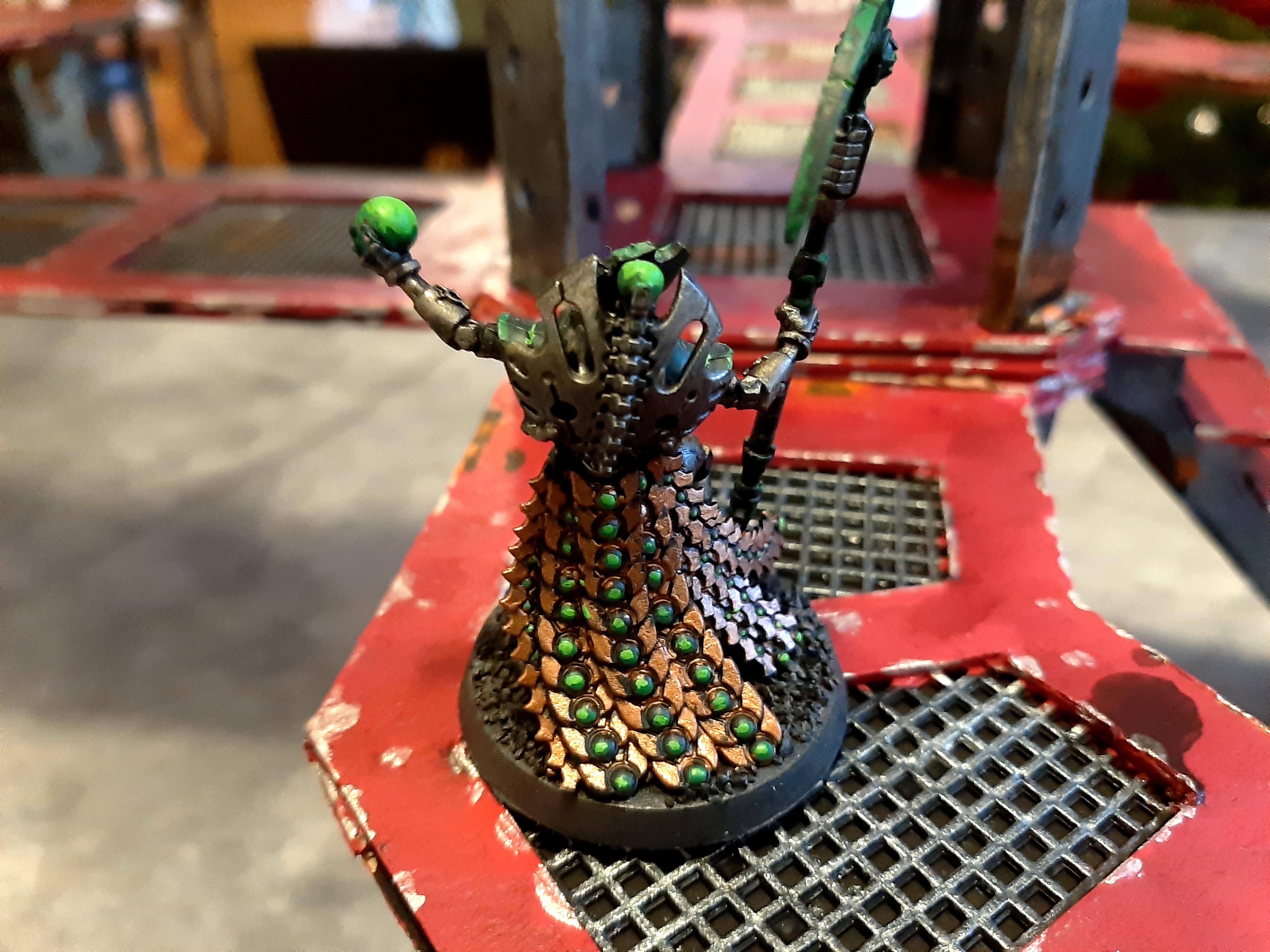 Necron Lord Back