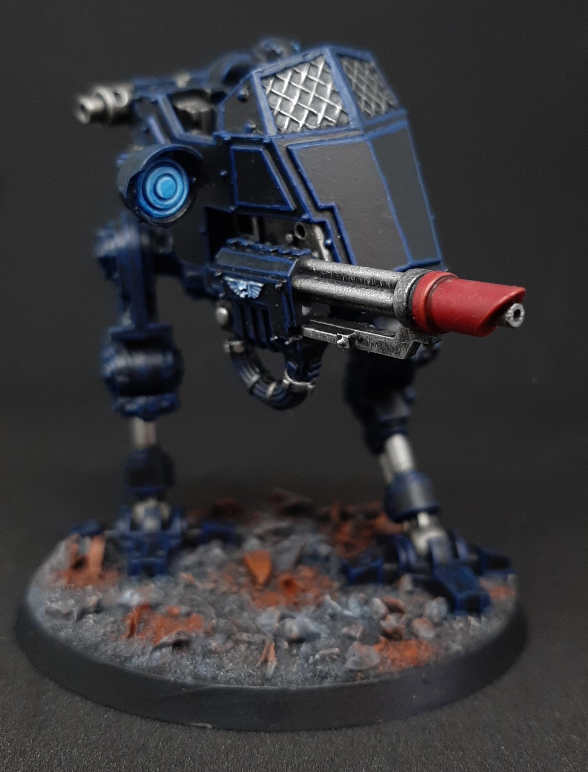 Adeptus, Adeptus Arbites, Autocannon, Bolter, Necromunda, Sentinel, Slugger, Underhive