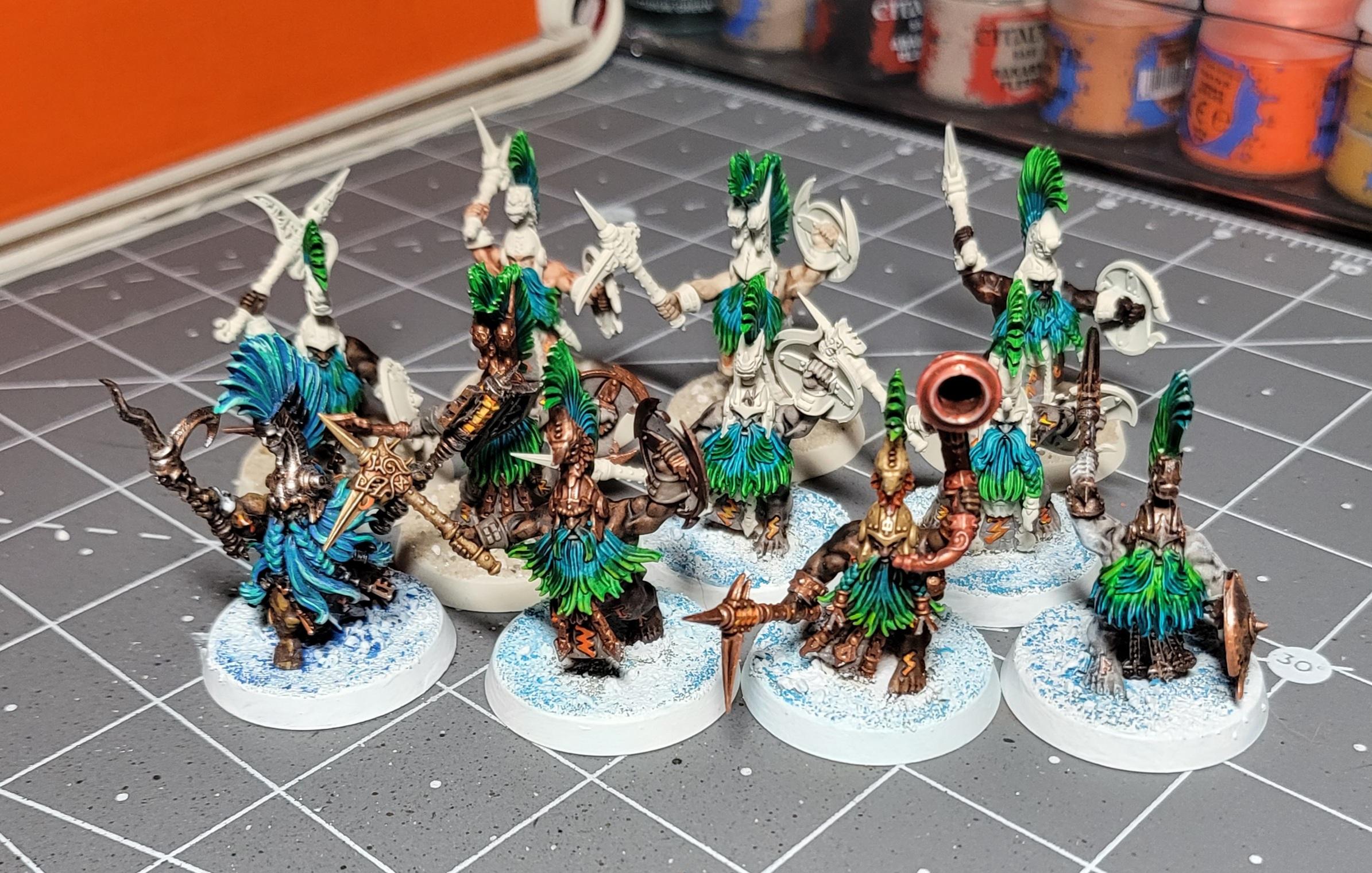Age Of Sigmar, Fyreslayers, Order, Work In Progress