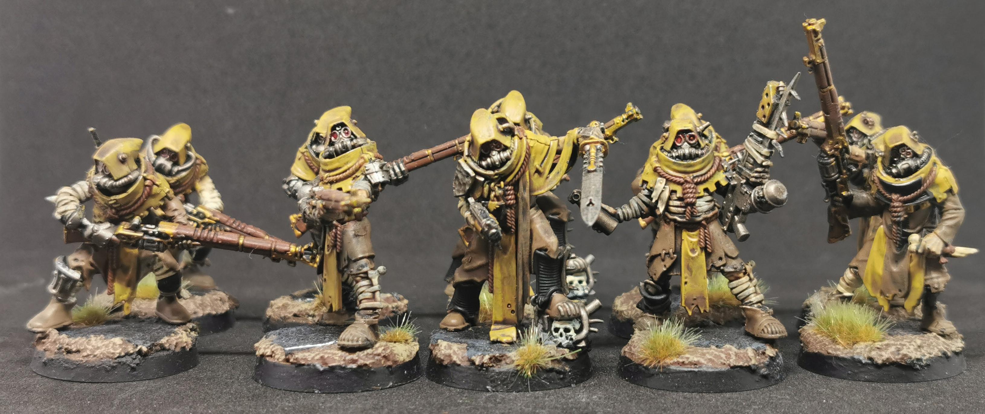 Adeptus Mechanicus, Cawdor, Necromunda, Skitarri