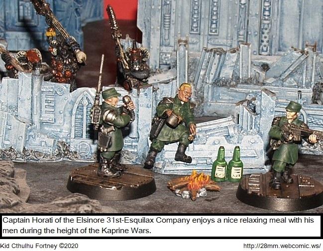 28mm Webcomic, Elsinore, Kaprine, Planetary Coalition