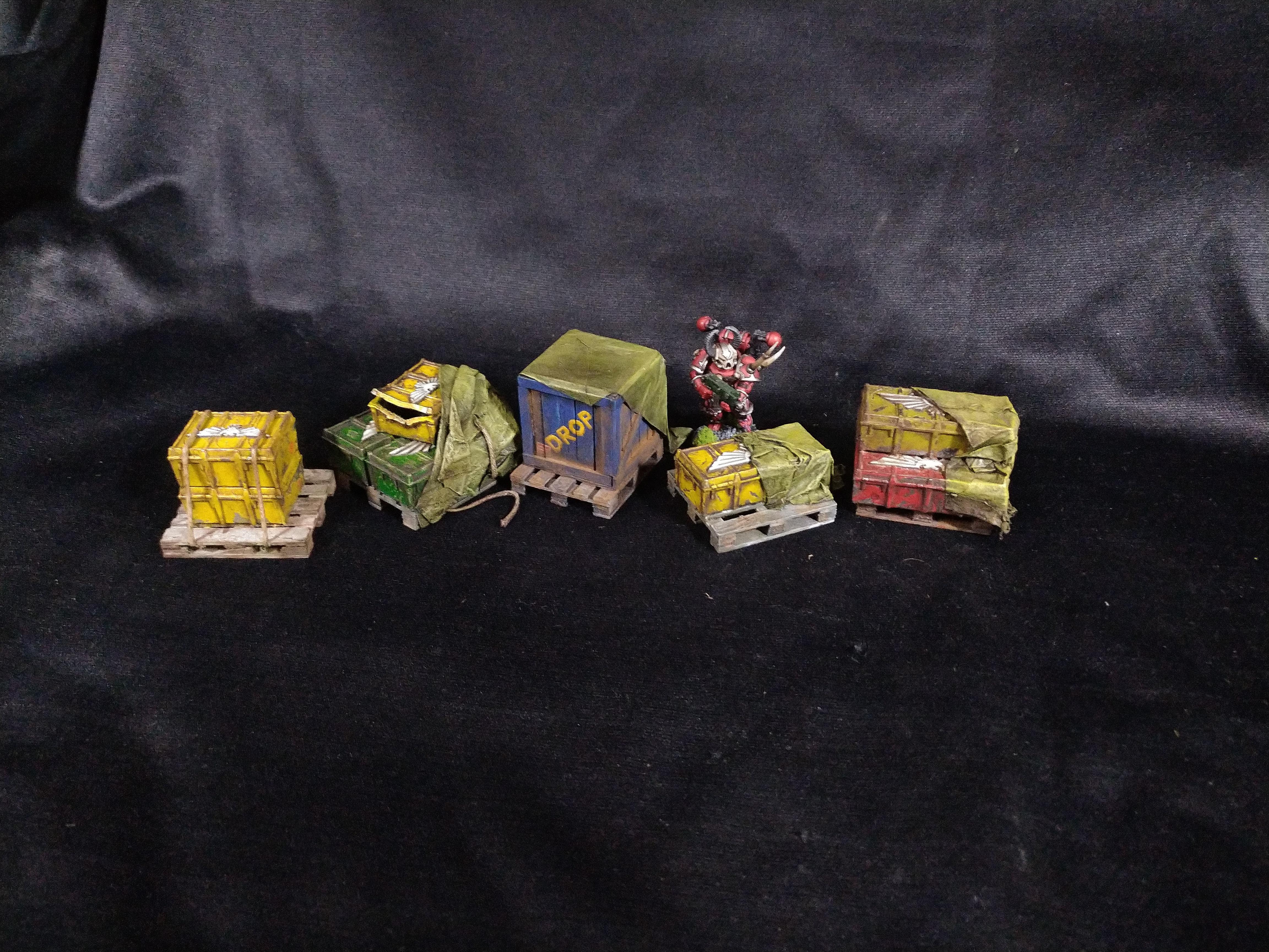 Container, Crates, Terrain, Warhammer 40,000