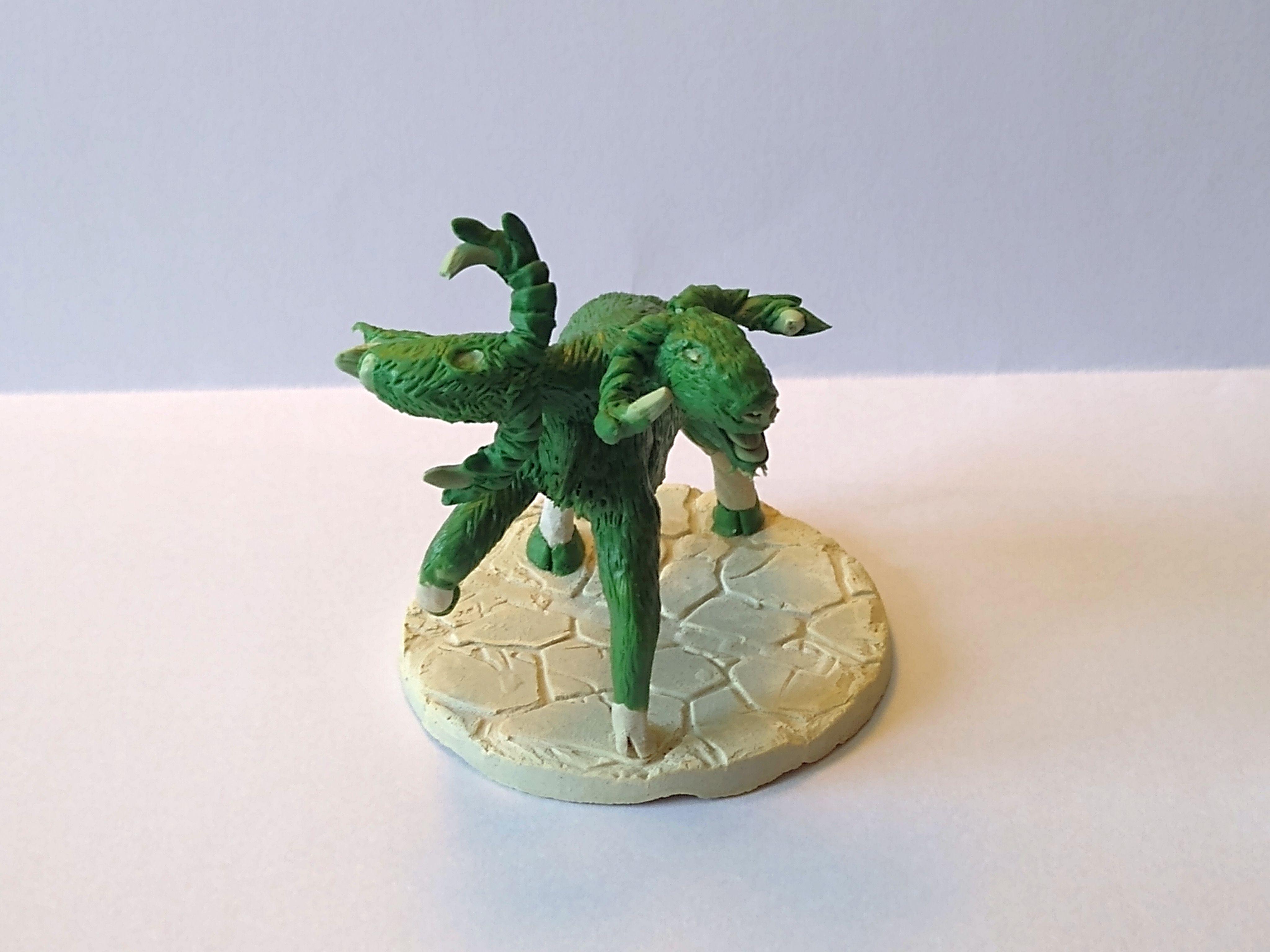 Two-headed demon goat