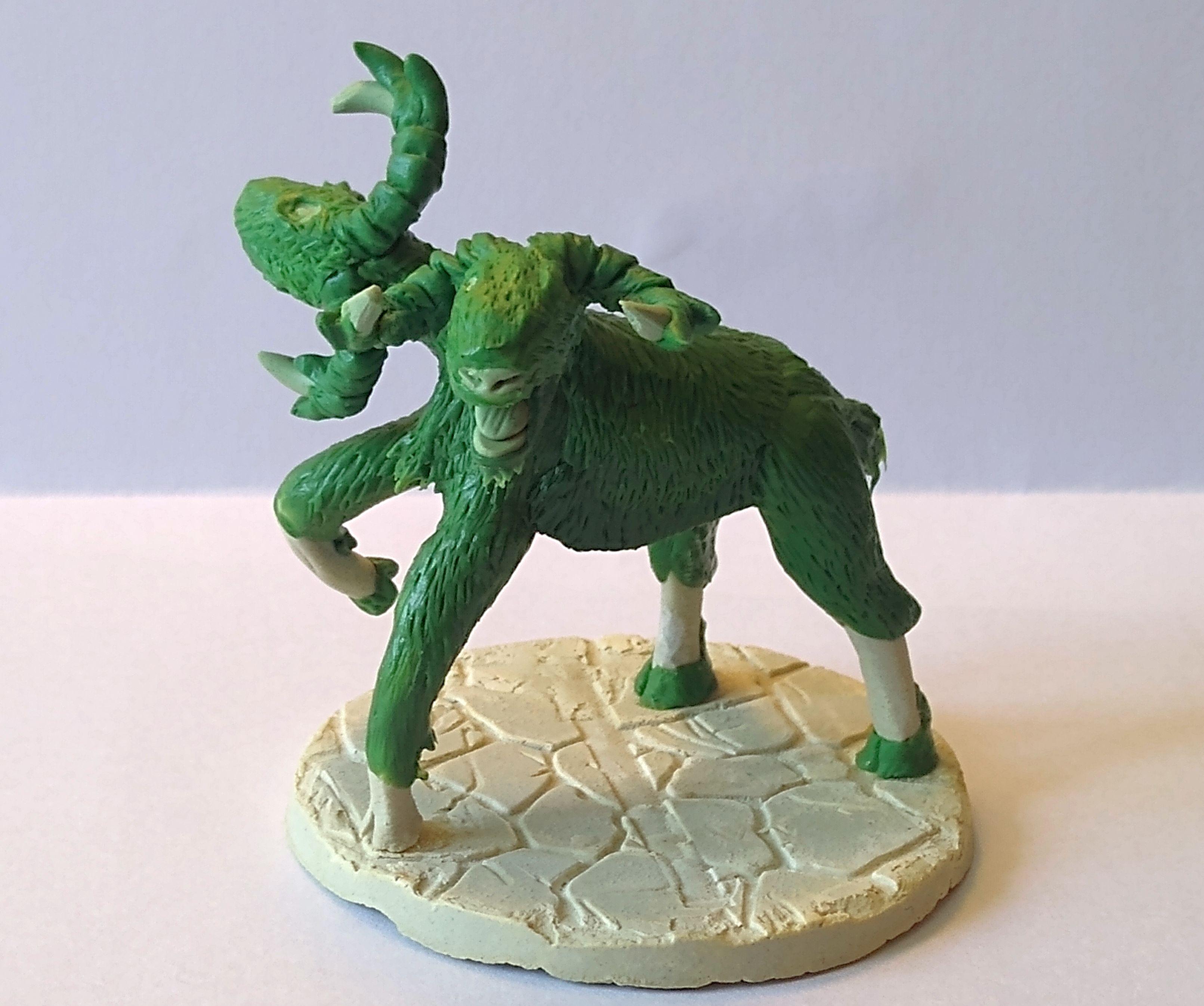 Two-headed demon goat