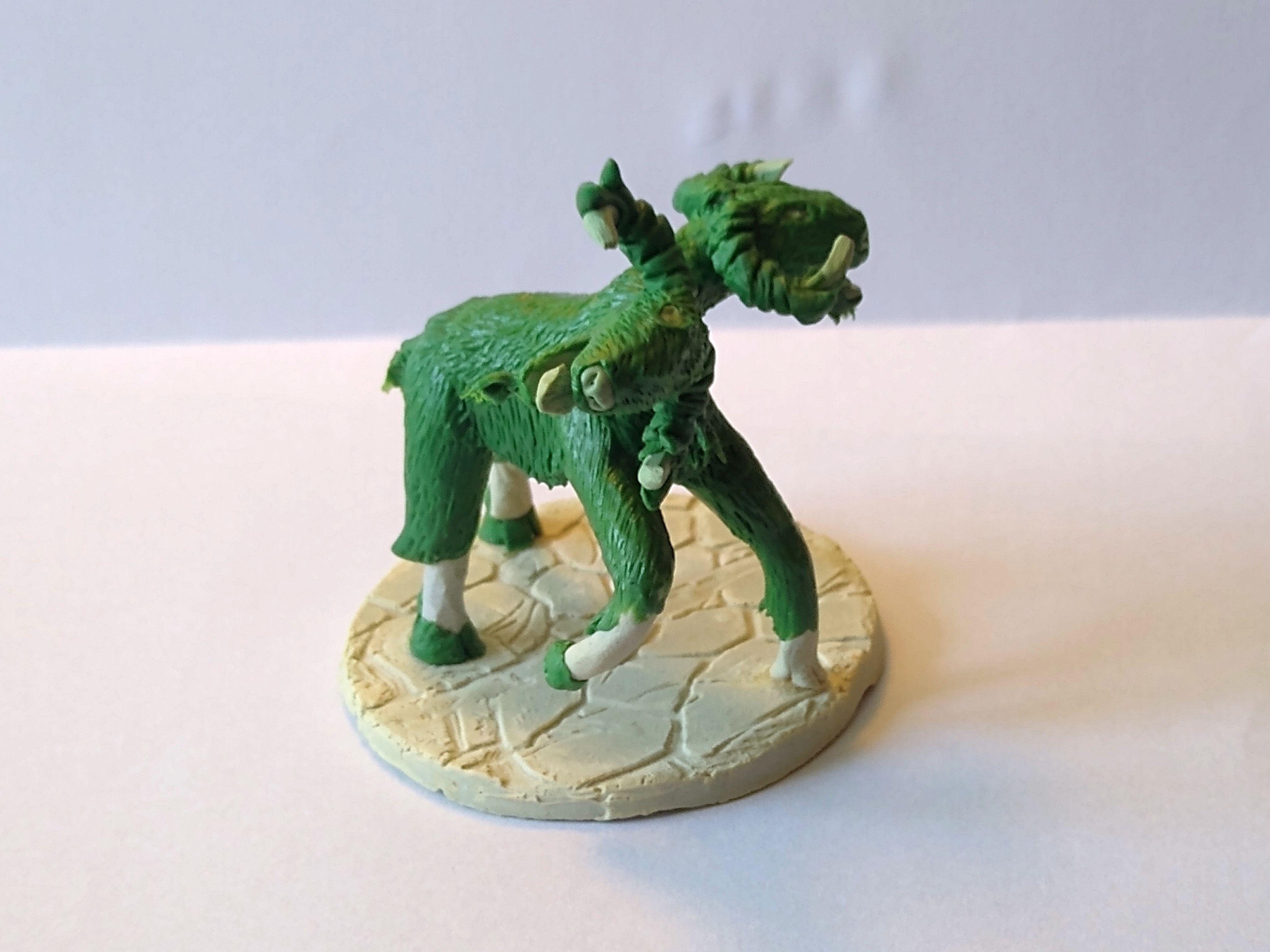 Two-headed demon goat