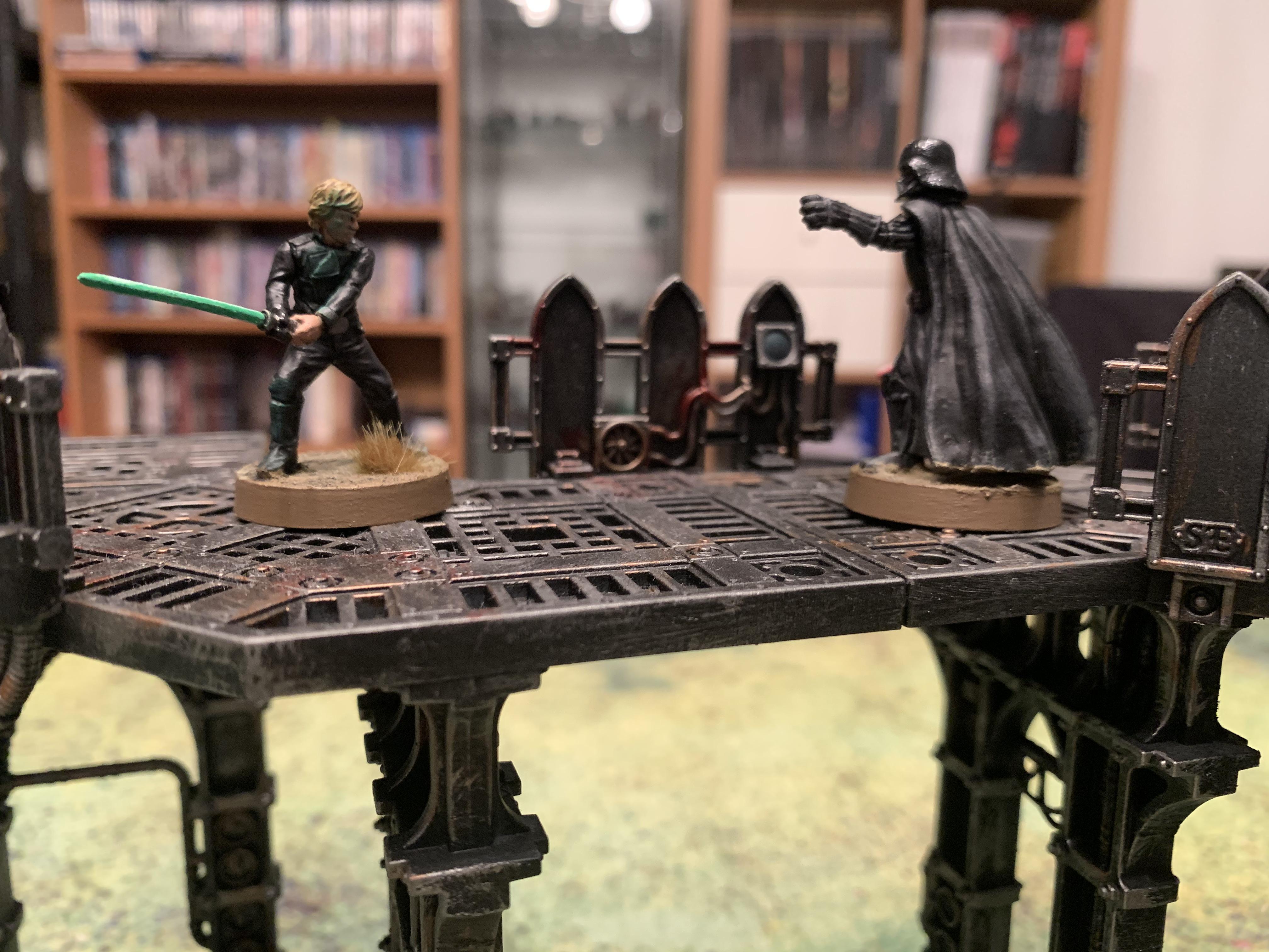 Luke, Object Source Lighting, Star Wars, Vader