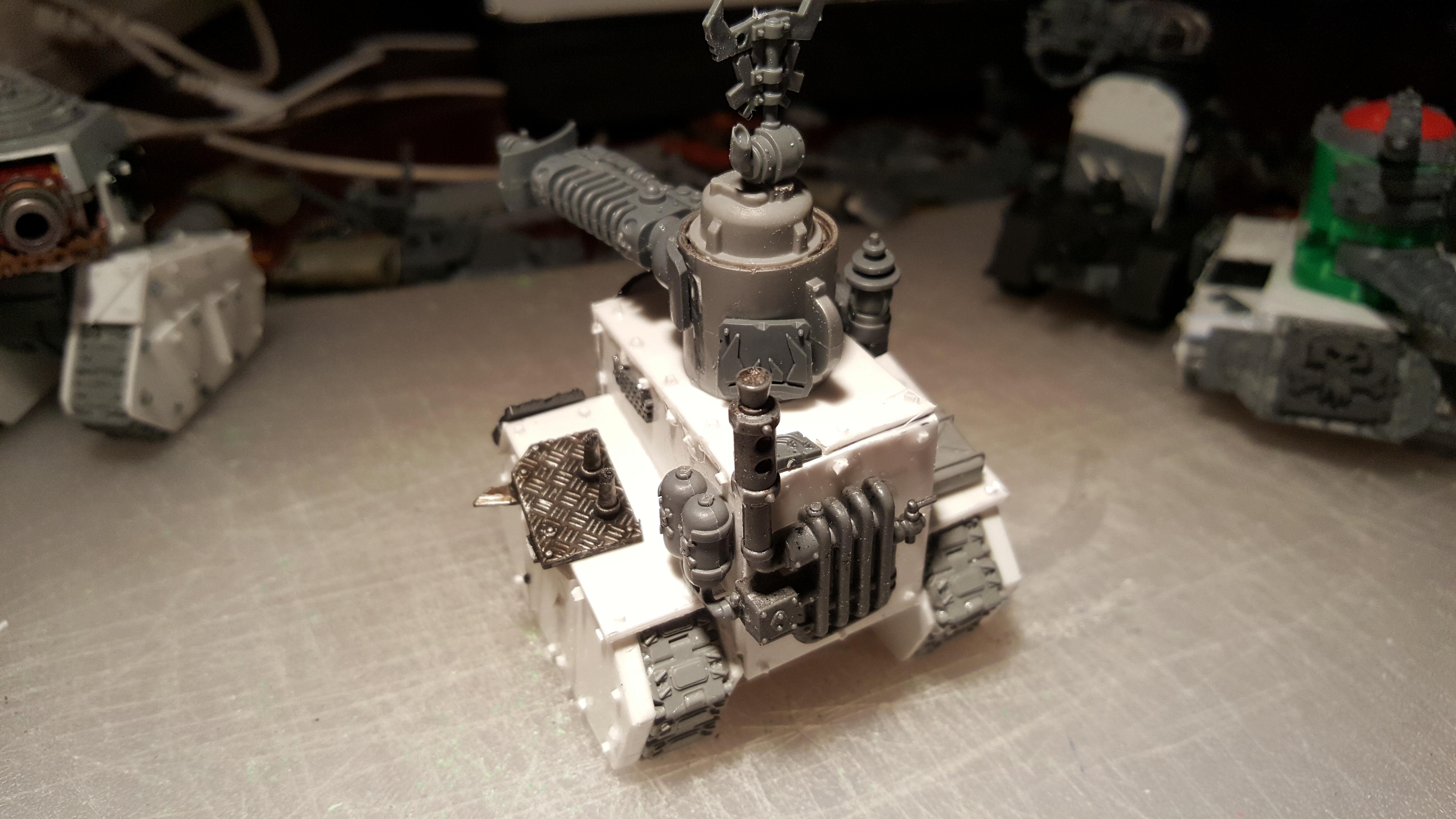 Gretchin, Grot-tank, Grots, Kitbash, Orks, Tank