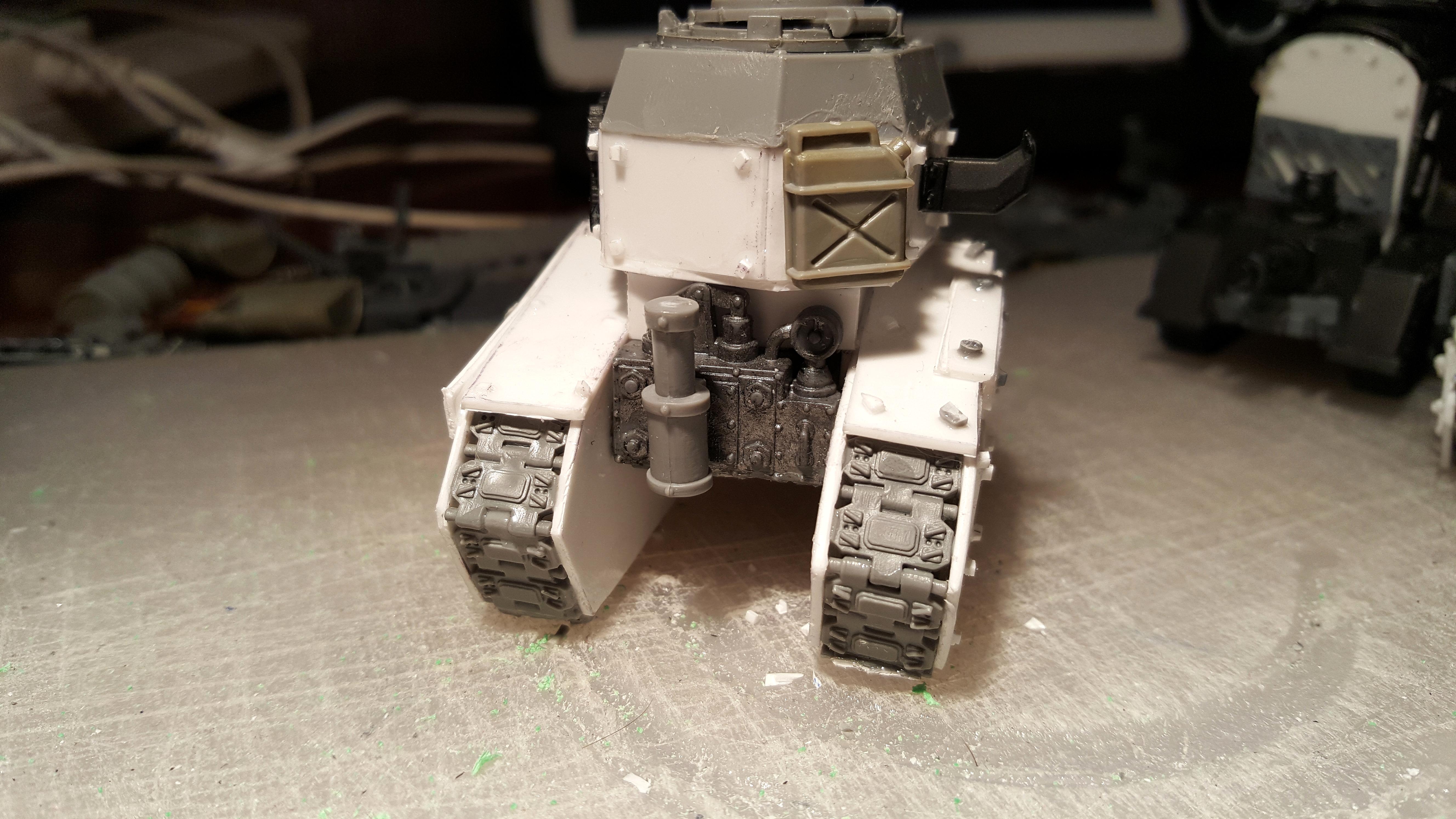 Gretchin, Grot-tank, Grots, Kitbash, Orks, Tank