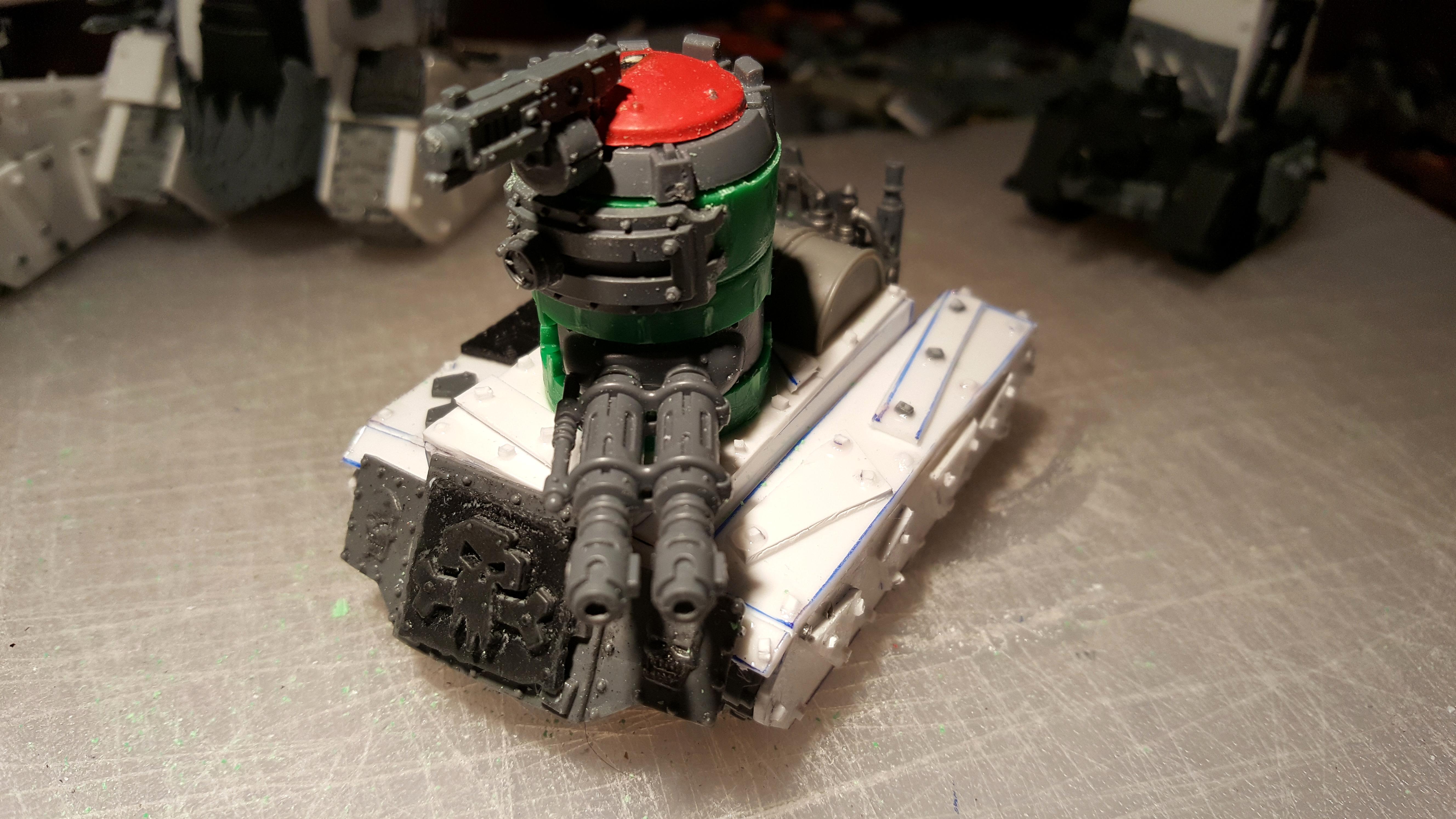 Gretchin, Grot-tank, Grots, Kitbash, Orks, Tank
