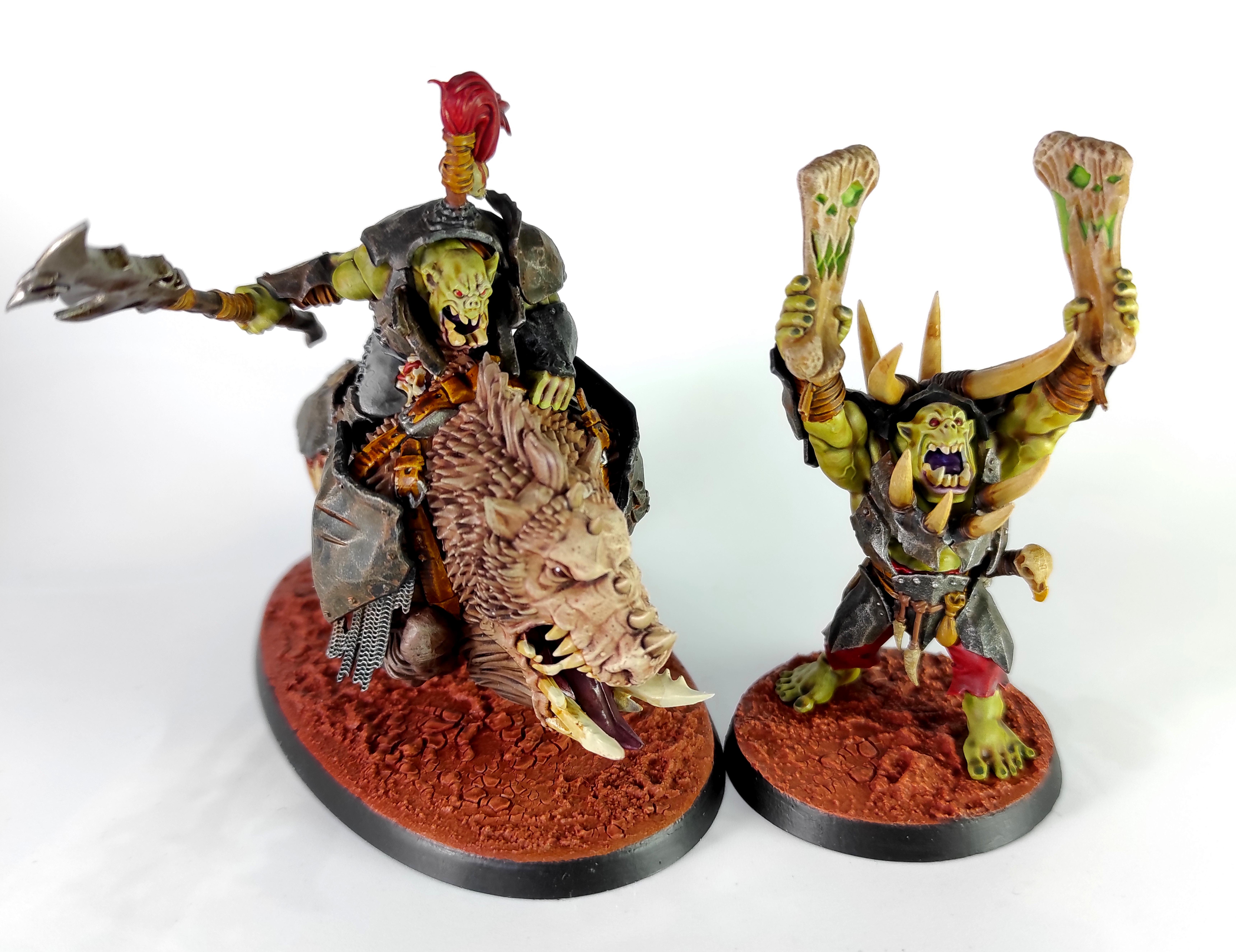 Goregrunta, Orruks, Warband, Warchanter
