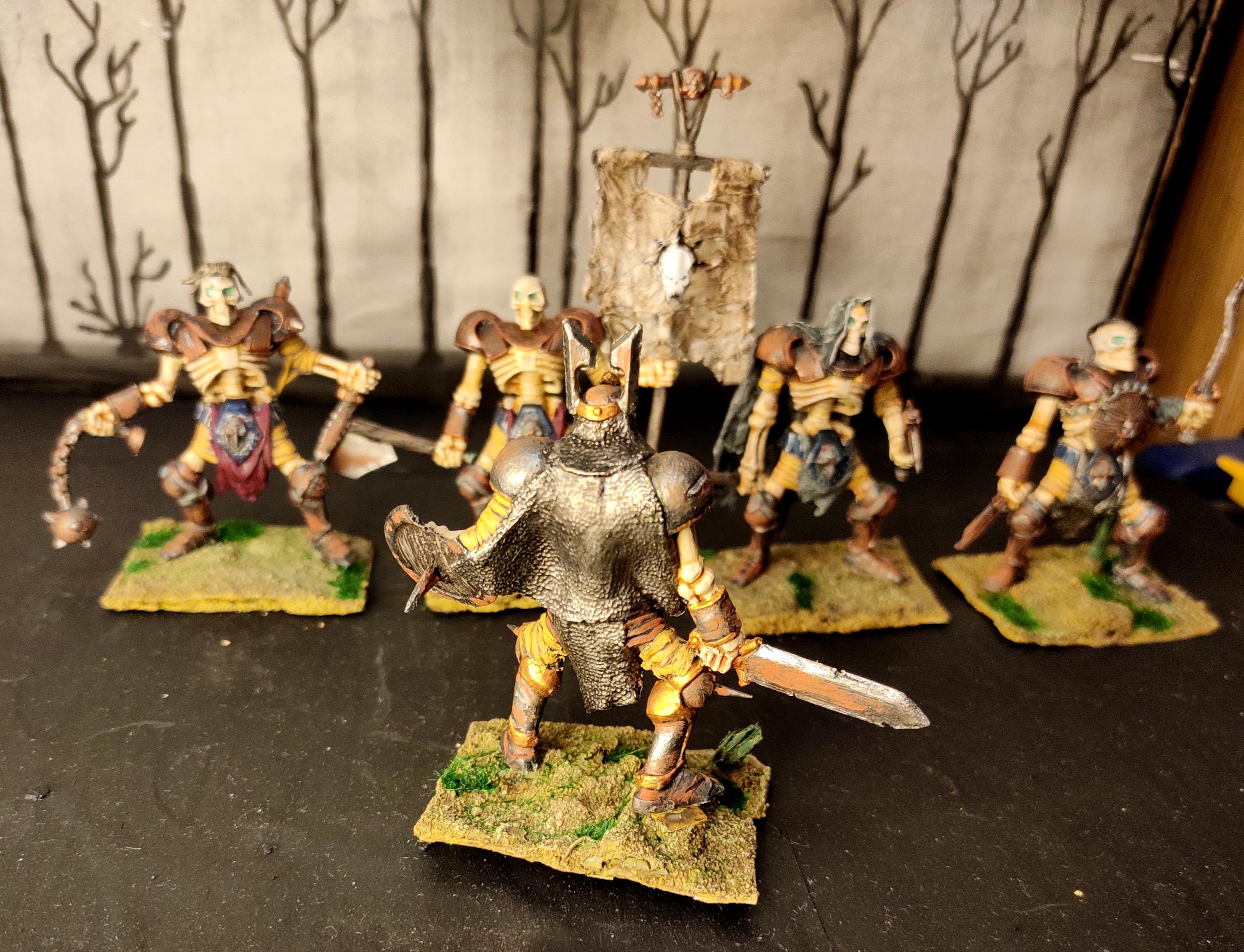Chainmail, Commander, Conversion, Fantasy Battles, From Russia, Guardians, Infantry, Regiment, Shield, Skeletons, Sword, Technolog, Tehnolog, Undead, Warband, Warriors