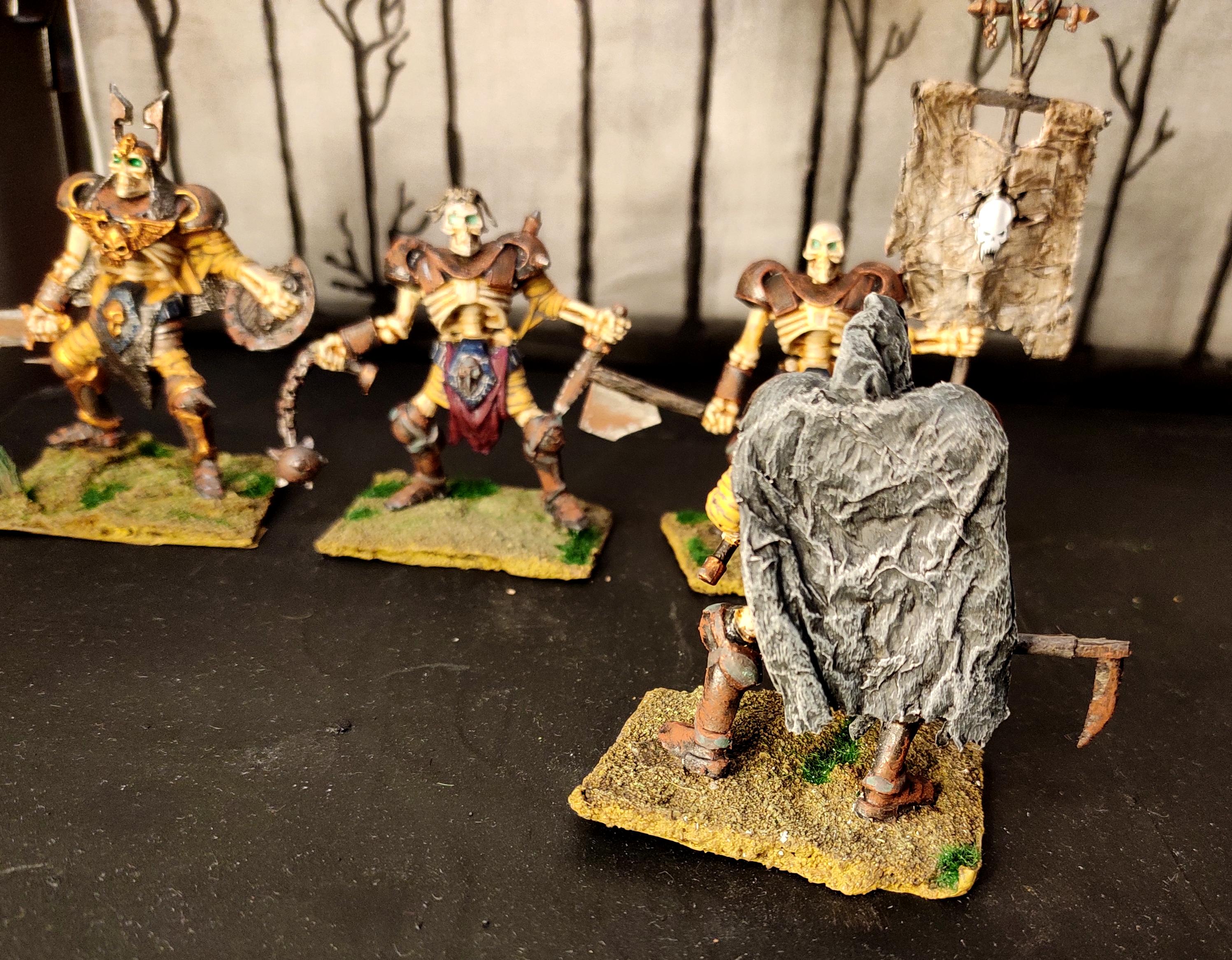 Assassin, Cloak, Conversion, Fantasy Battles, From Russia, Guardians, Infantry, Kama, Regiment, Skeletons, Technolog, Tehnolog, Undead, Warband, Warriors