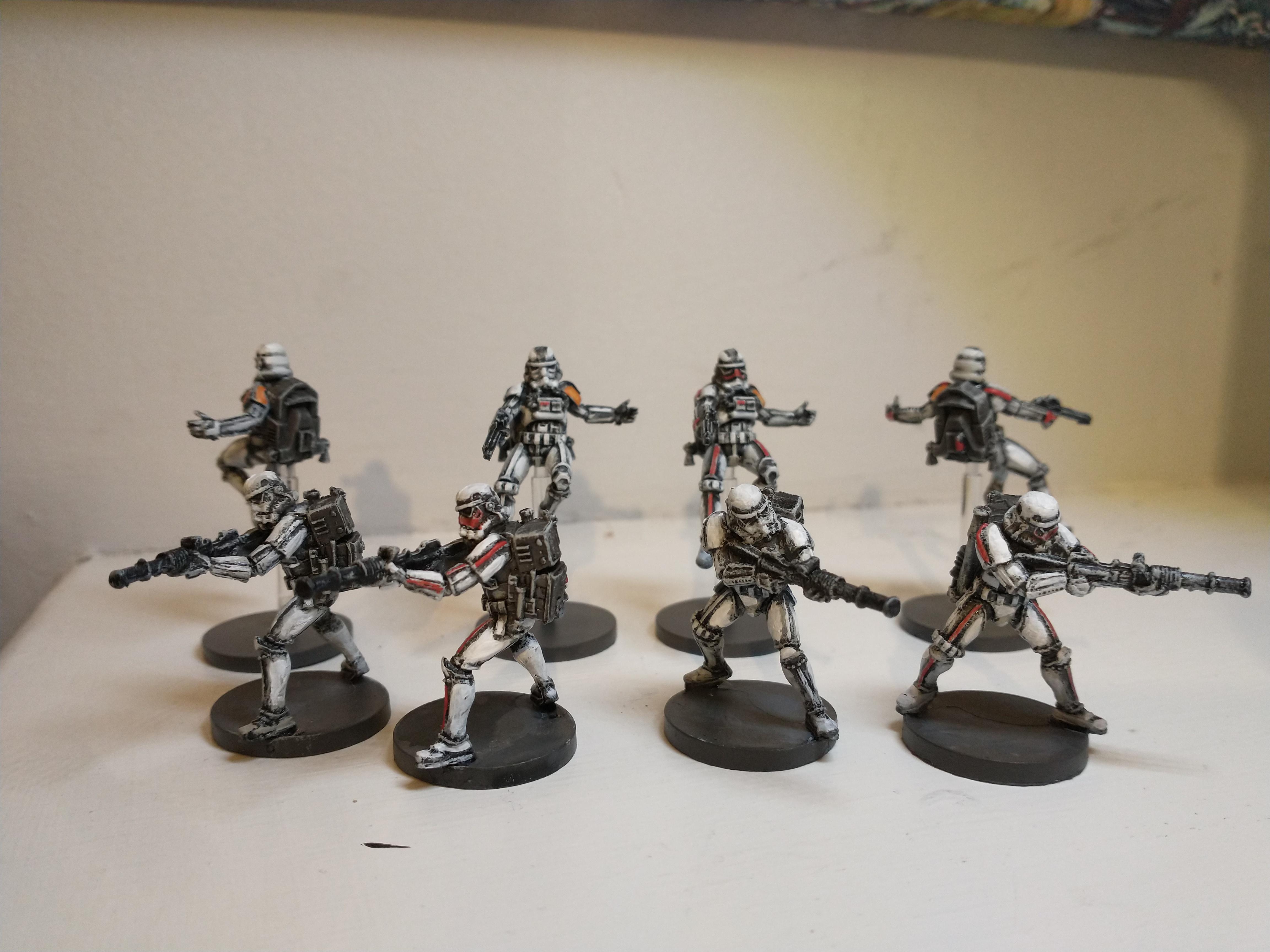 Heavy Stormtroopers and Jet troopers