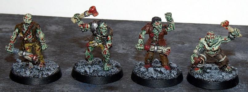 28mm Webcomic, Helix Labs, Necromunda, Zombie