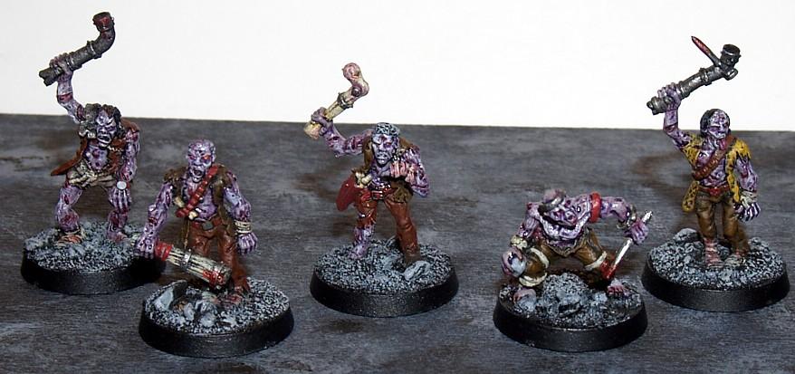 28mm Webcomic, Helix Labs, Necromunda, Zombie