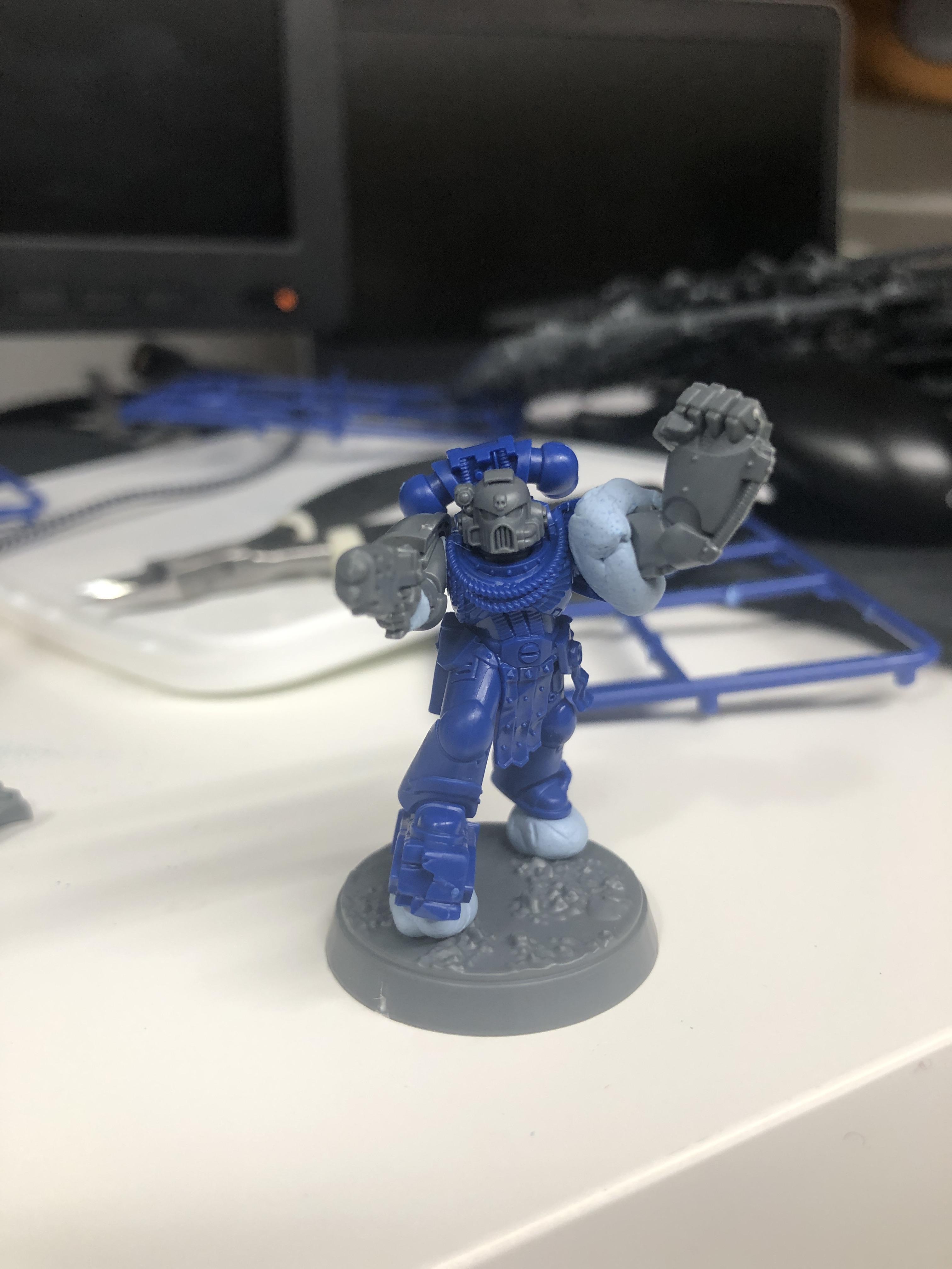 Kitbash, Series 1, Space Marine Heroes, Space Marines, Tactical Squad L, Warhammer 40,000, Wil