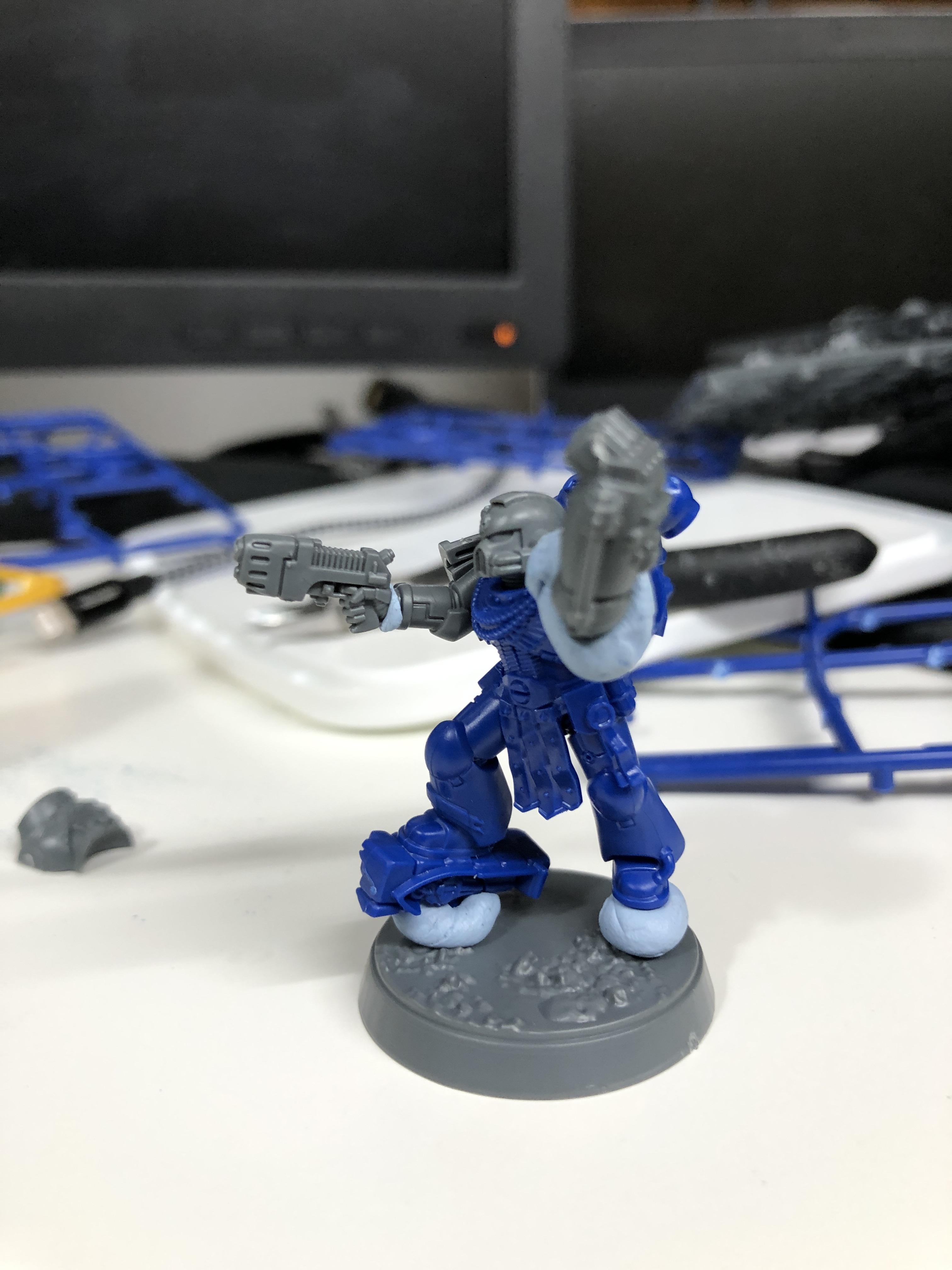 Kitbash, Series 1, Space Marine Heroes, Space Marines, Tactical Squad L, Warhammer 40,000, Wil