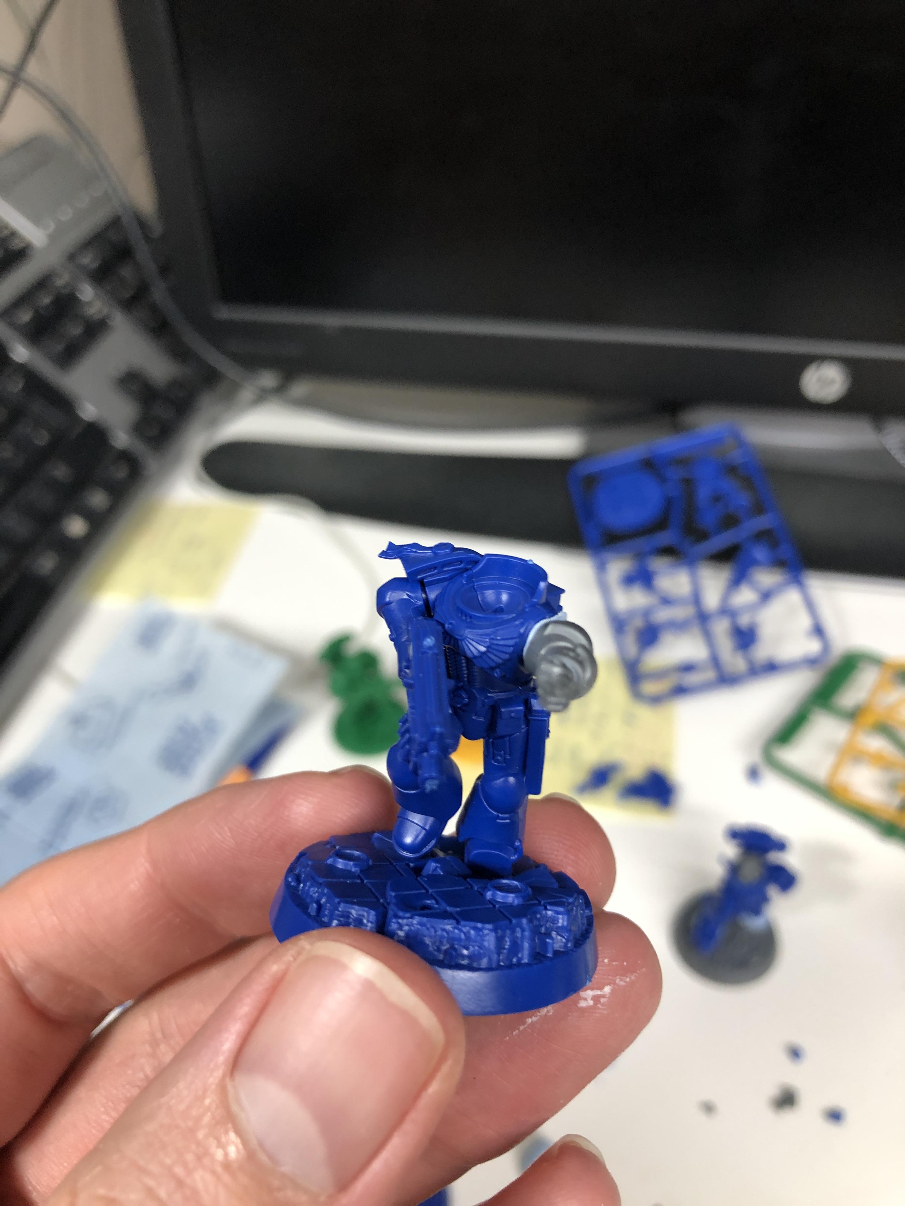Kitbash, Series 1, Space Marine Heroes, Space Marines, Tactical Squad L, Warhammer 40,000, Wil