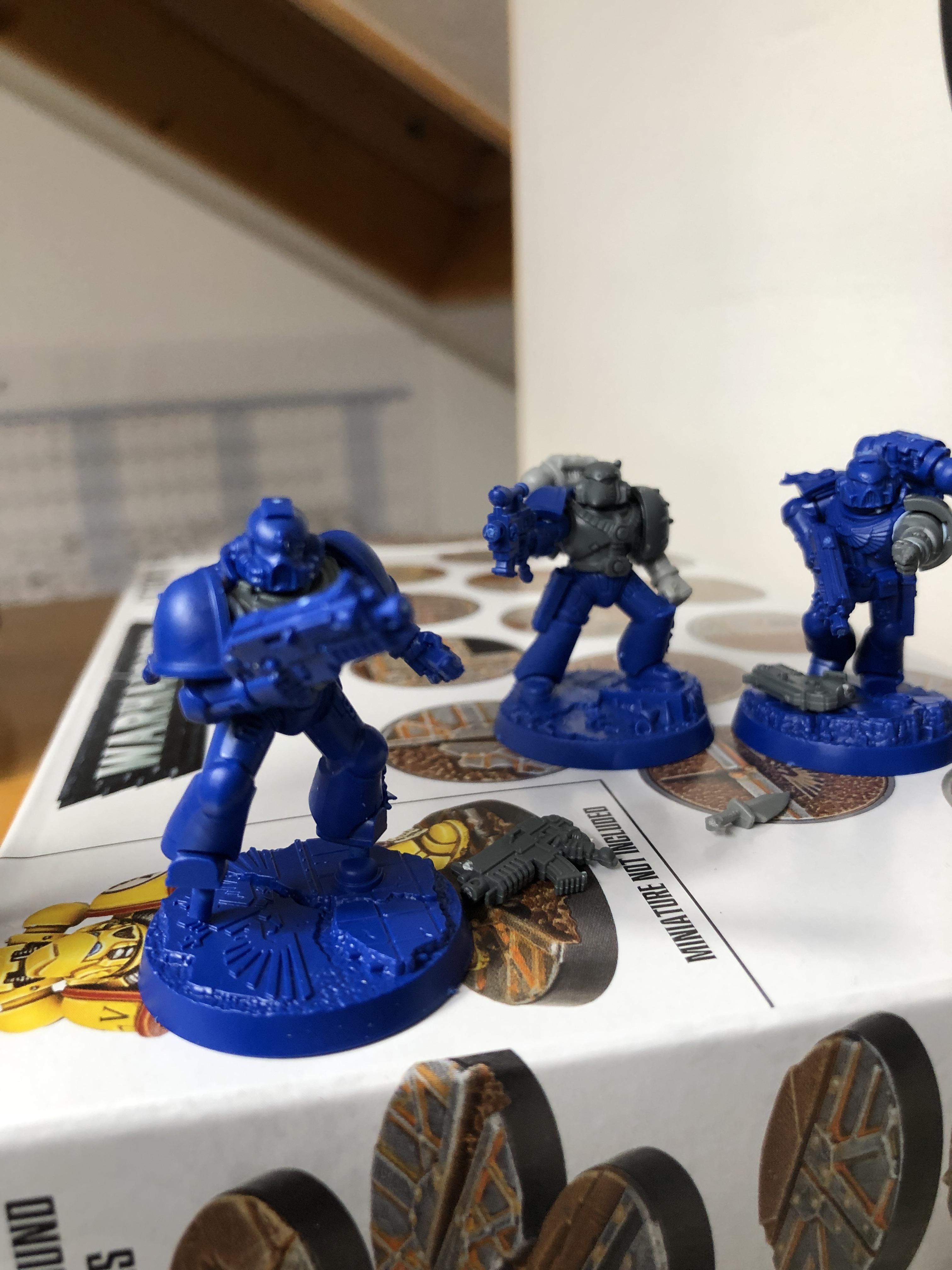 Kitbash, Series 1, Space Marine Heroes, Space Marines, Tactical Squad L, Warhammer 40,000, Wil