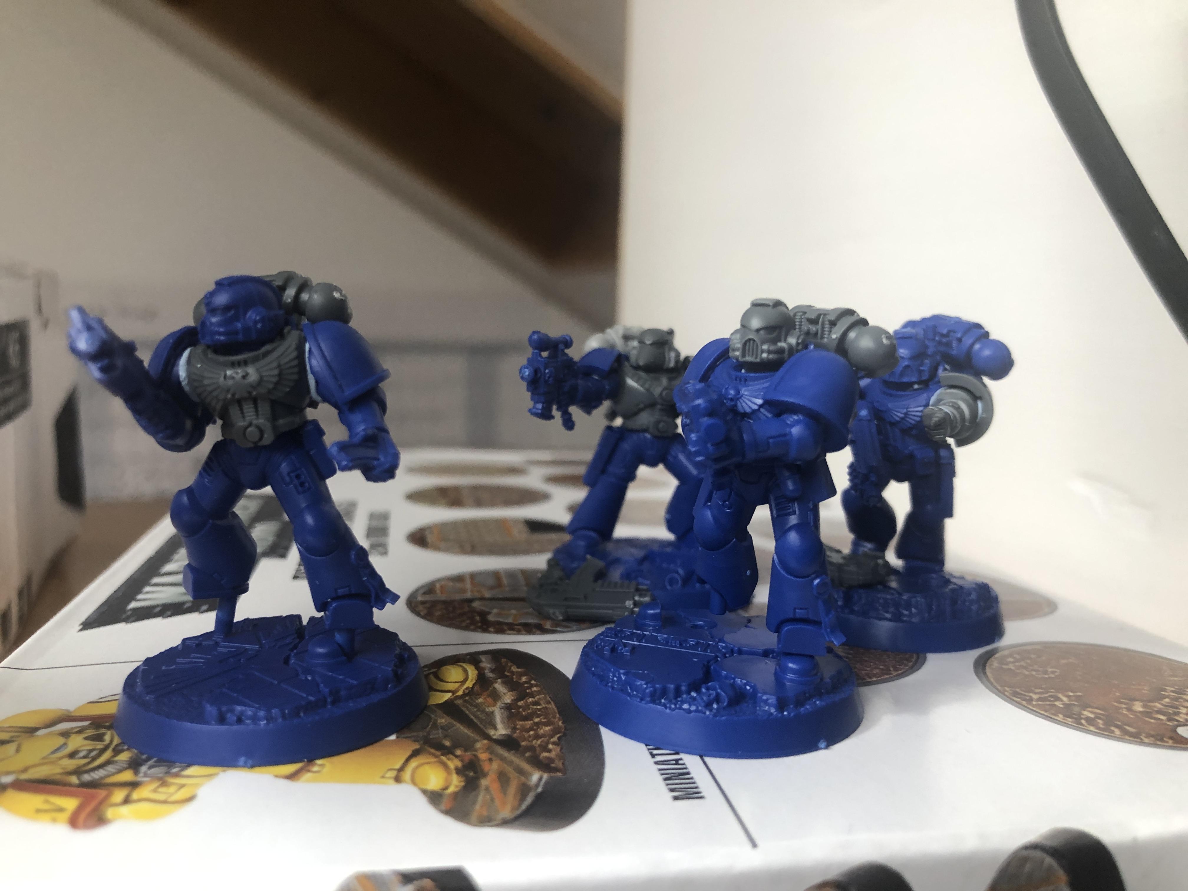 Kitbash, Series 1, Space Marine Heroes, Space Marines, Tactical Squad L, Warhammer 40,000, Wil