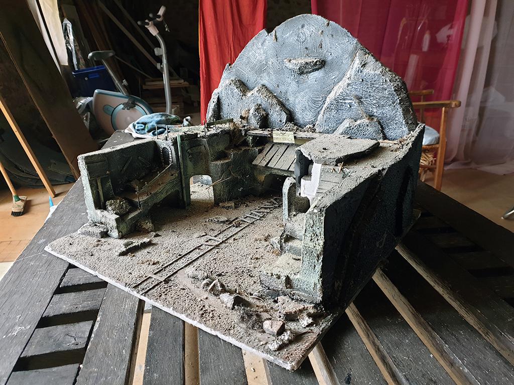 That was a mining complex entrance