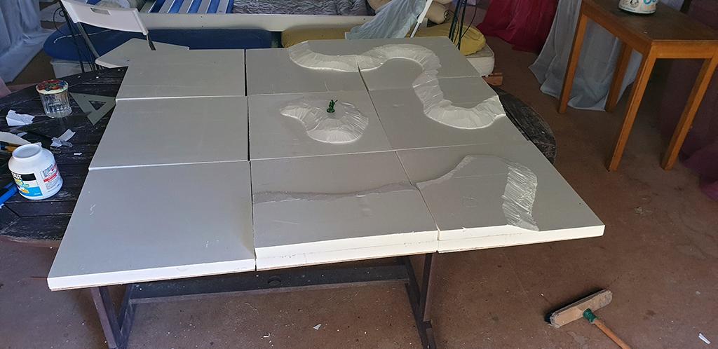 i made 9 tiles of 40*40cm each