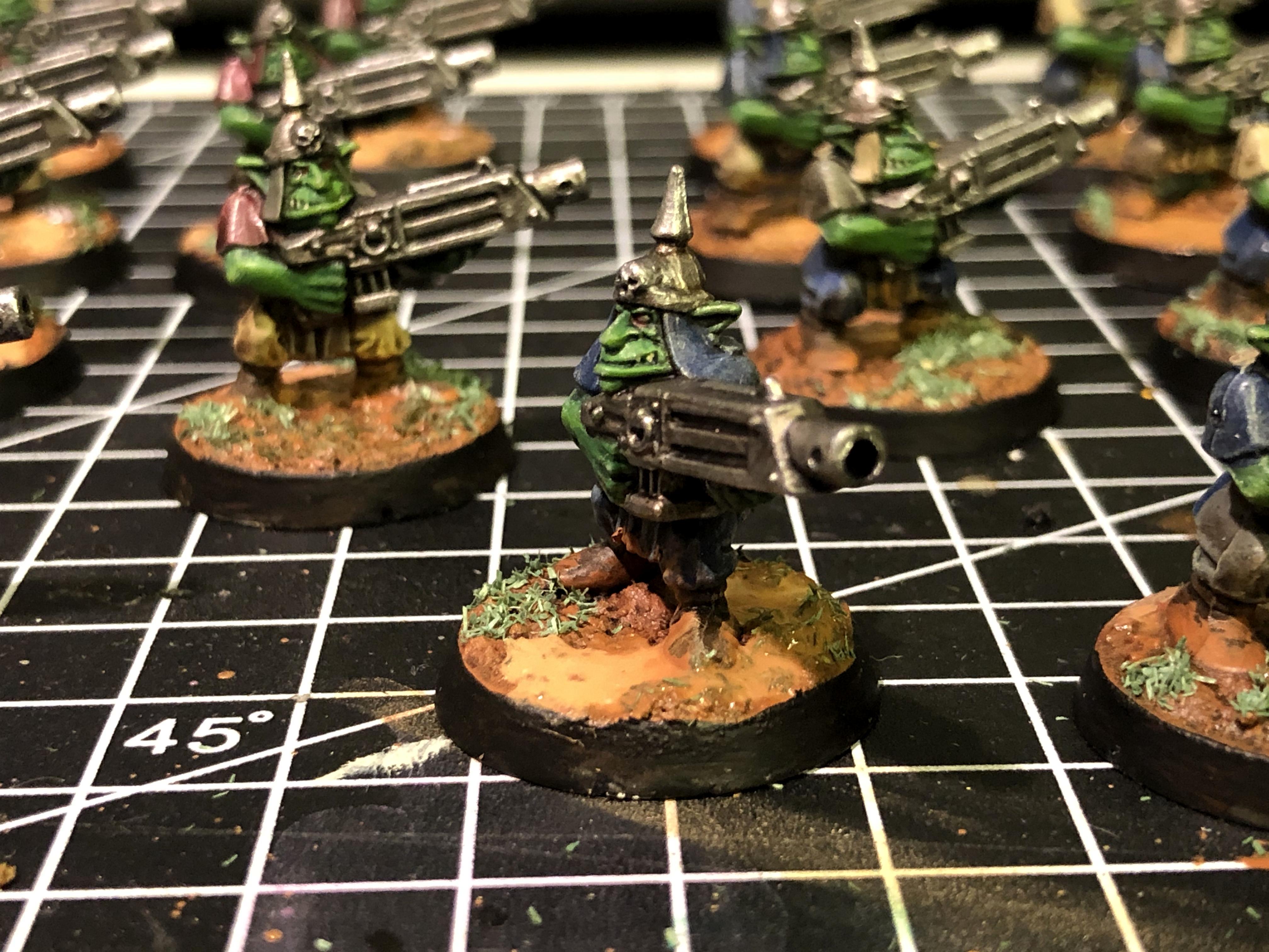 2nd Edition, Gretchin, Grots, Orks, Warhammer 40,000, Wet Mud