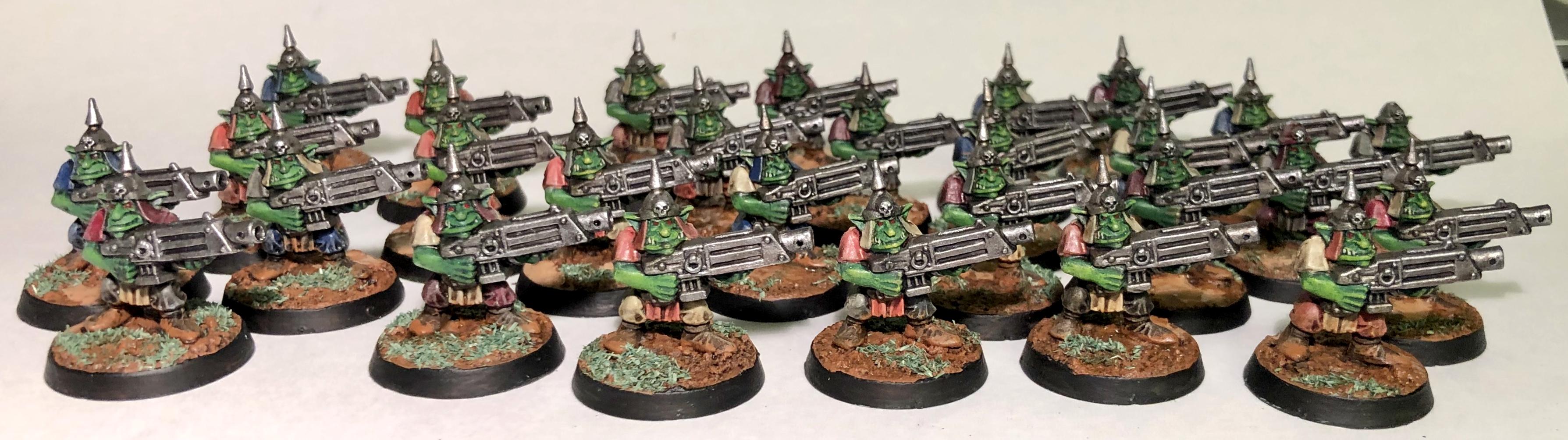 2nd Edition, Gretchin, Grots, Orks, Warhammer 40,000, Wet Mud