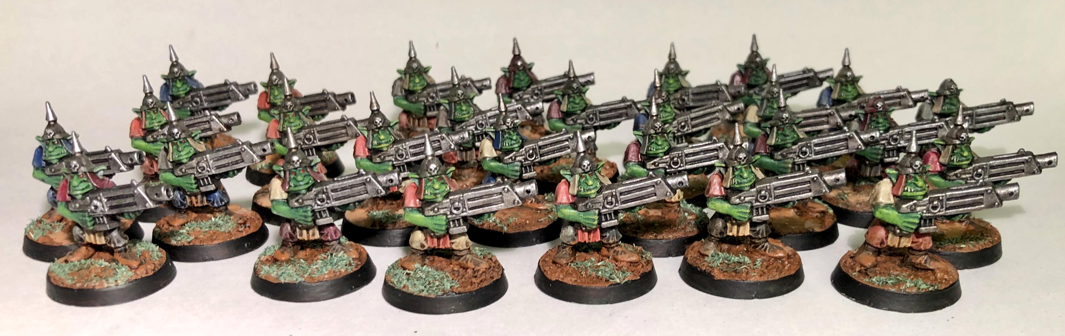 2nd Edition, Gretchin, Grots, Orks, Warhammer 40,000, Wet Mud