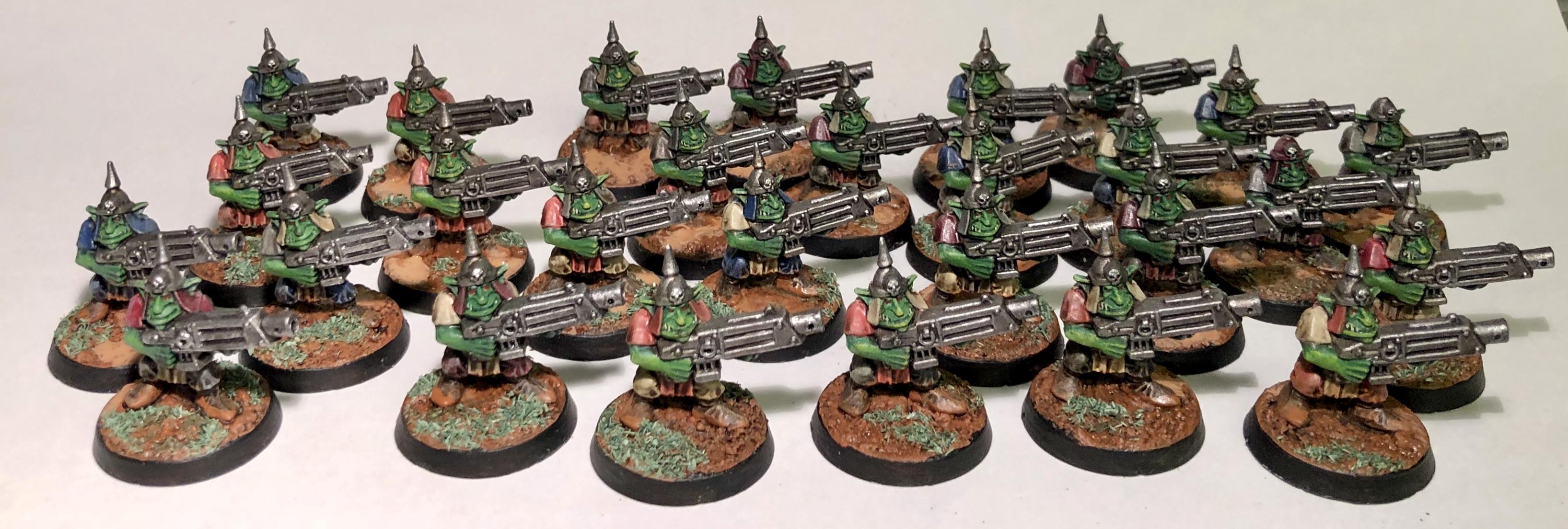 2nd Edition, Gretchin, Grots, Orks, Warhammer 40,000, Wet Mud