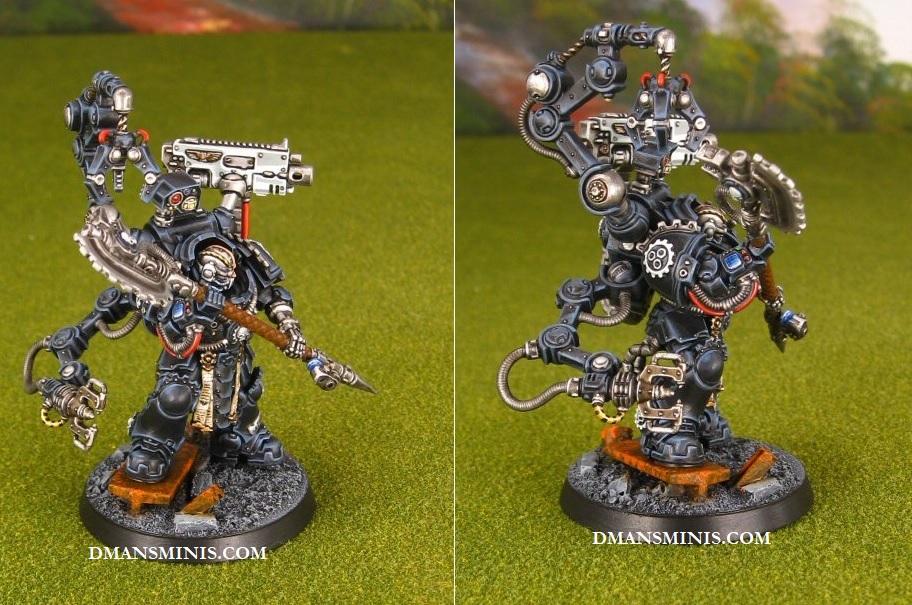Iron Hands Space Marines Feirros Master of the Forge