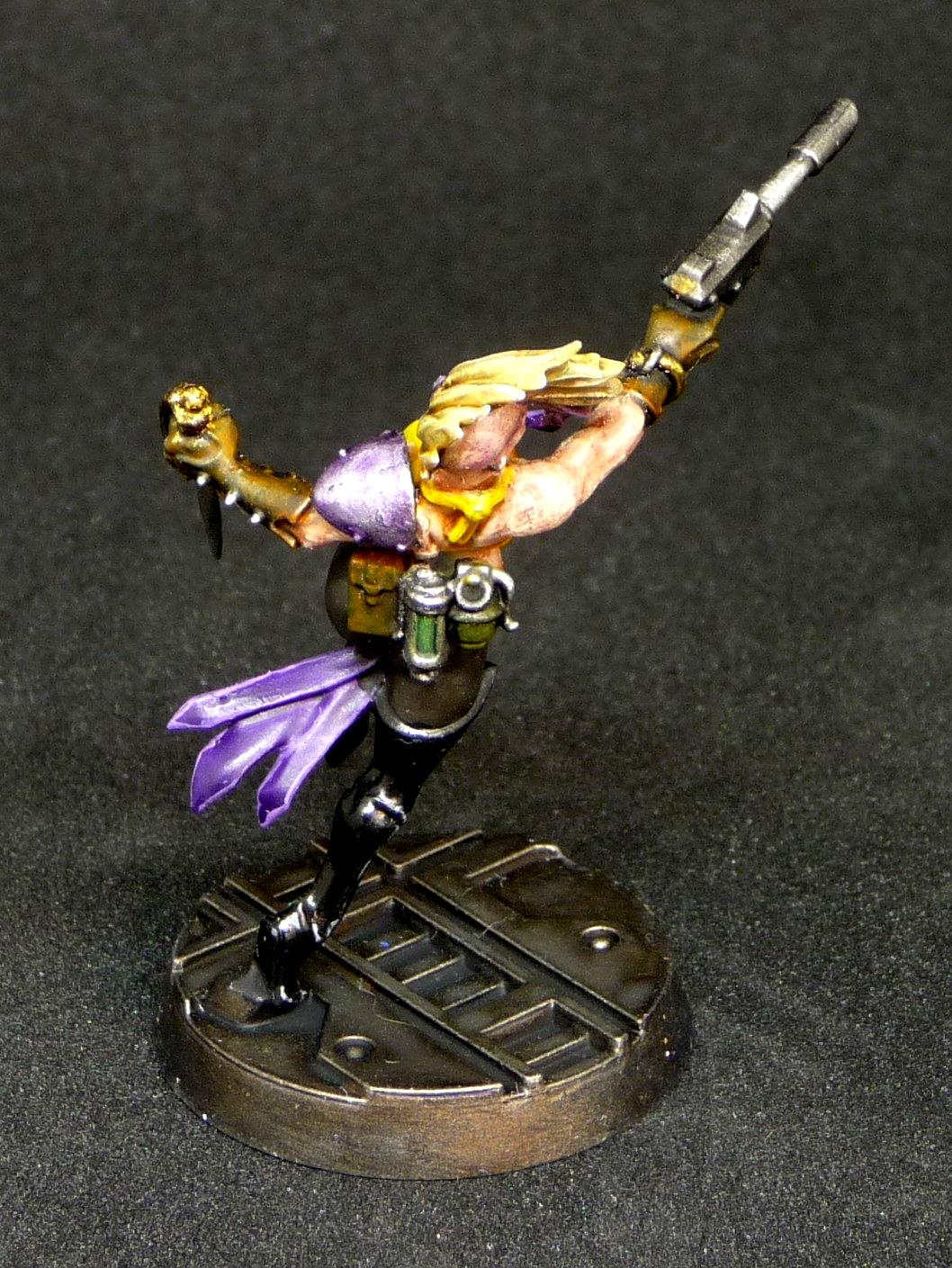 Escher, Juve, Necromunda, Witch Aelf Conversion