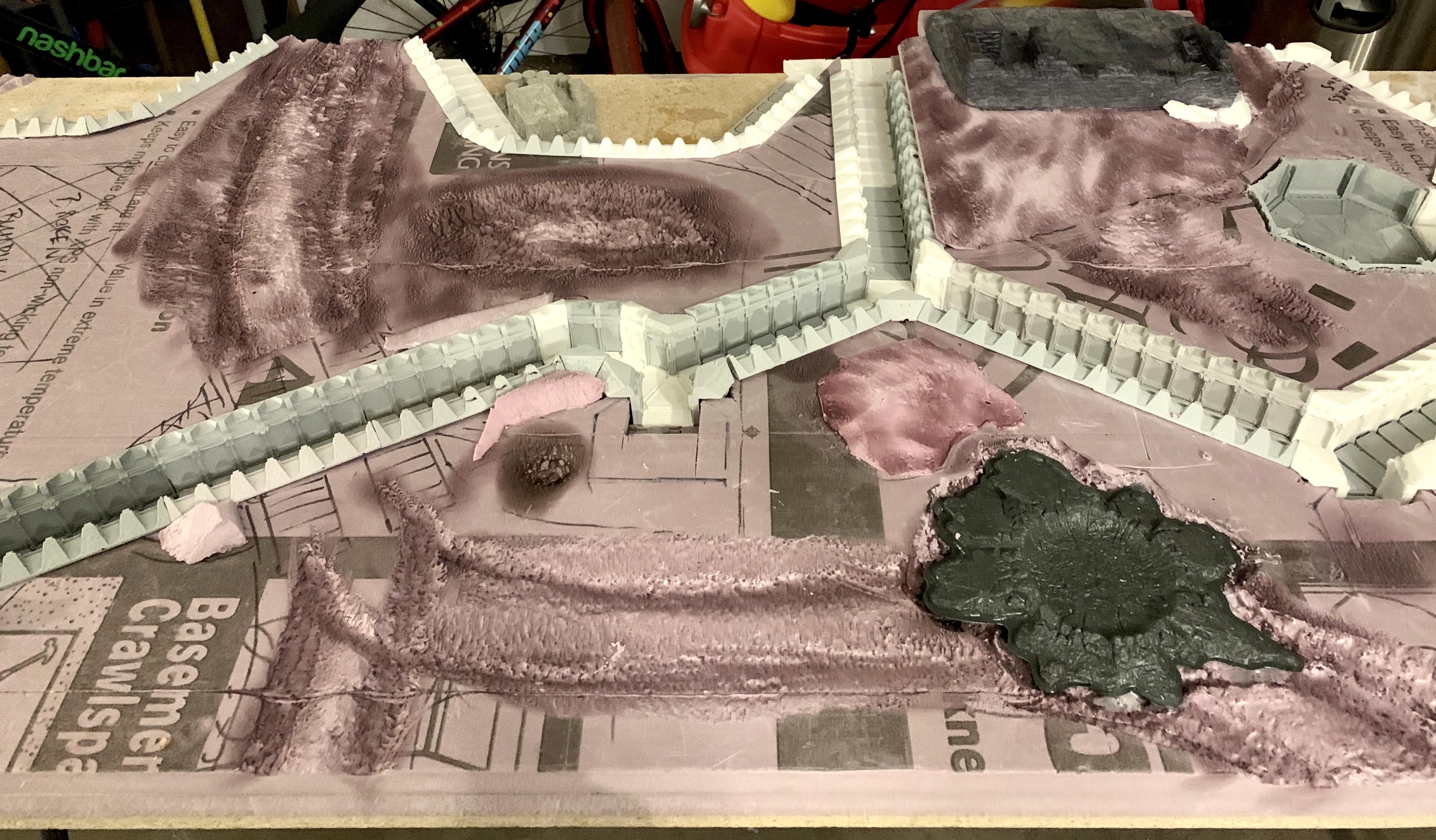 Trench board sculpting 1