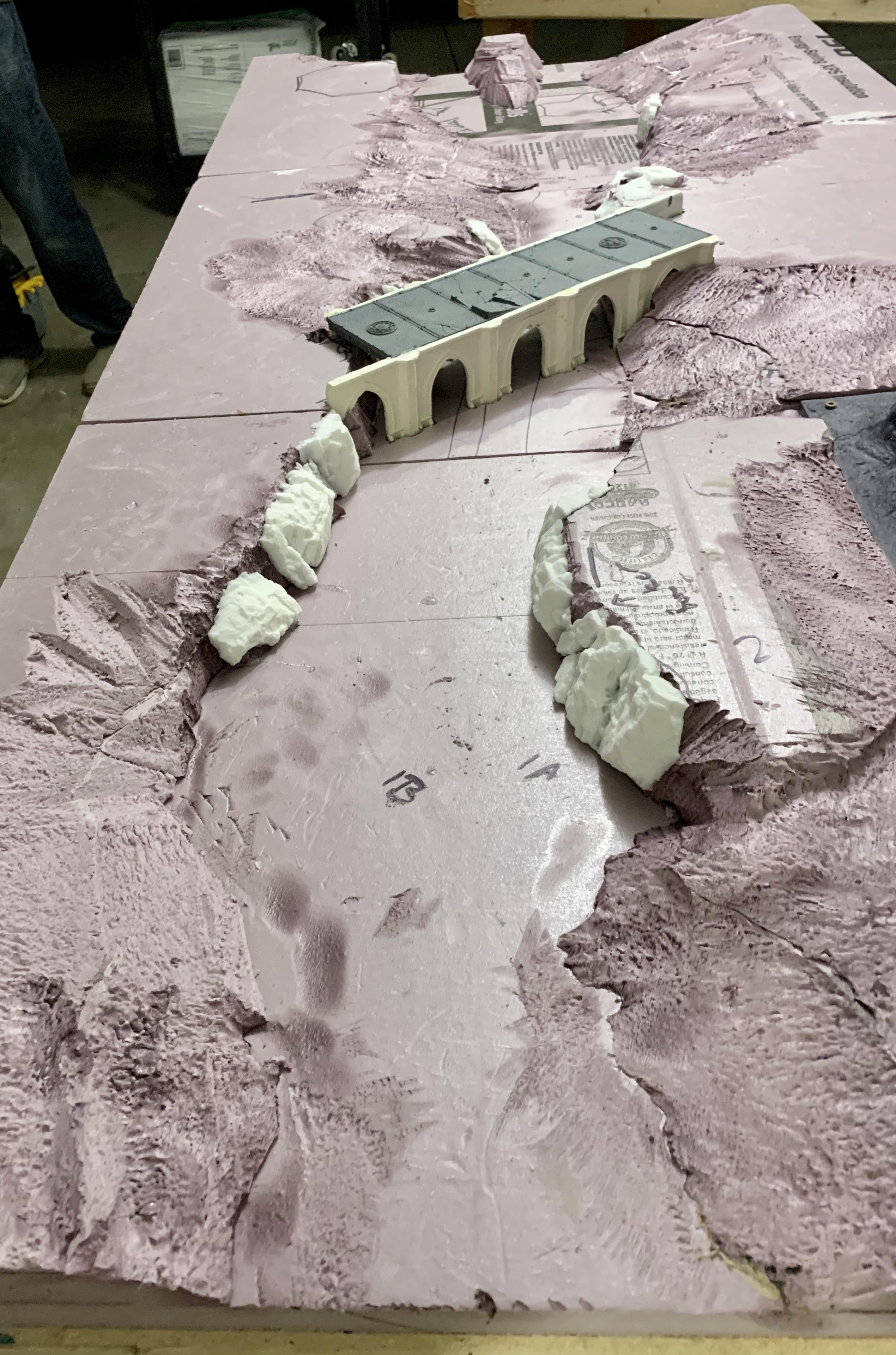 Creek, River, Terrain, Work In Progress