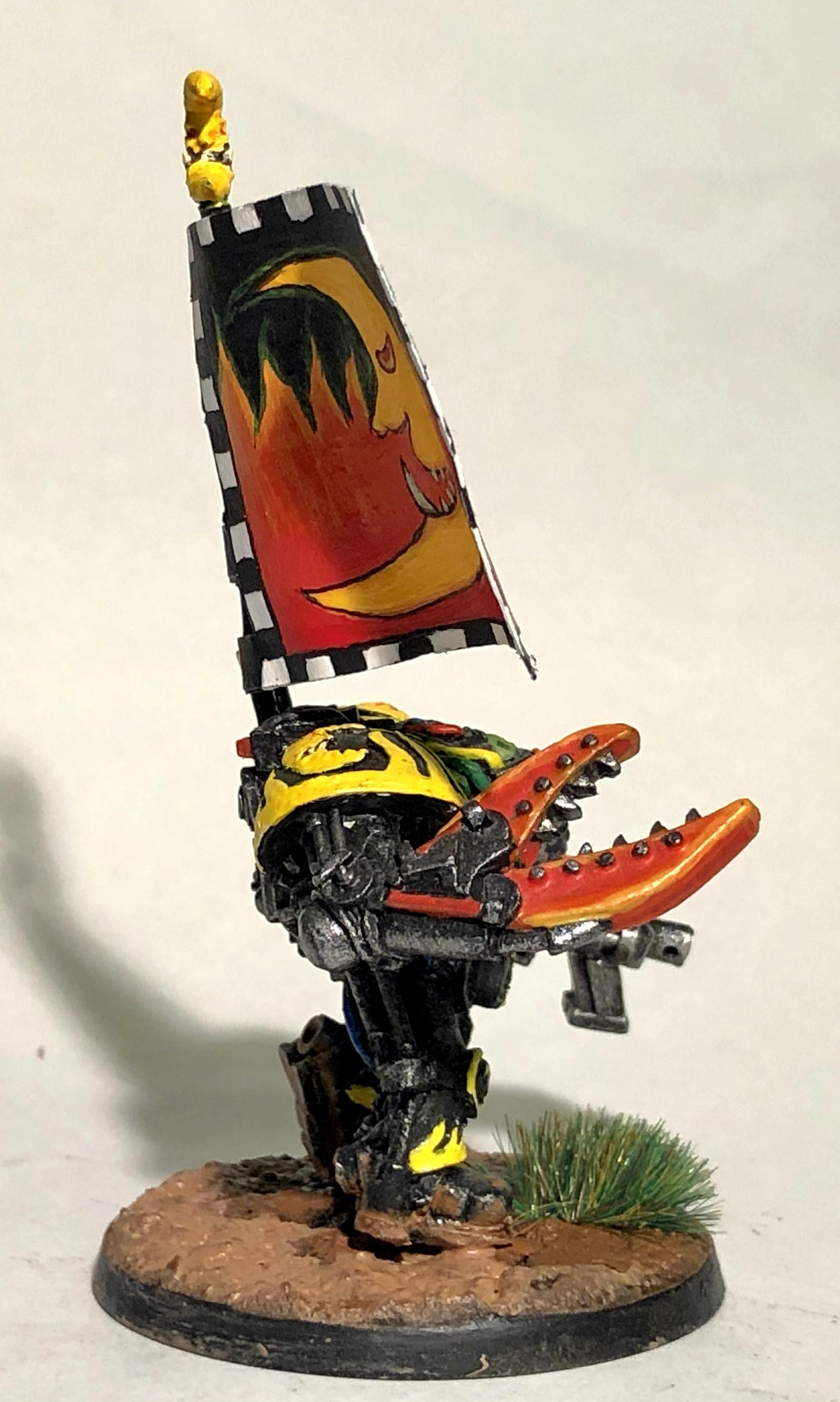 2nd Edition, Mega Armor, Muddy, Nob, Orks, Warhammer 40,000