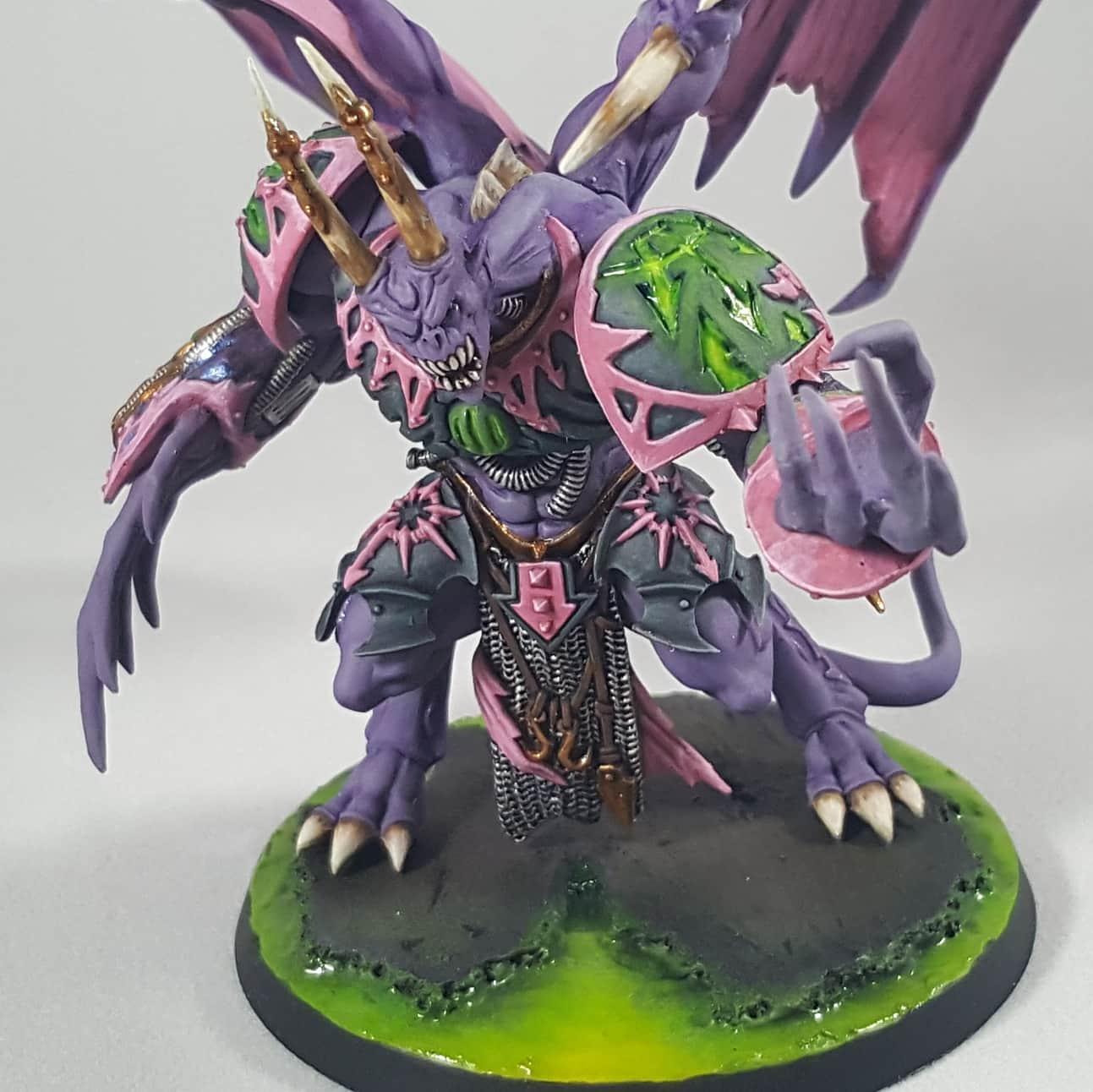 Chaos Space Marines, Daemon Prince, Emperor's Children, Slaanesh