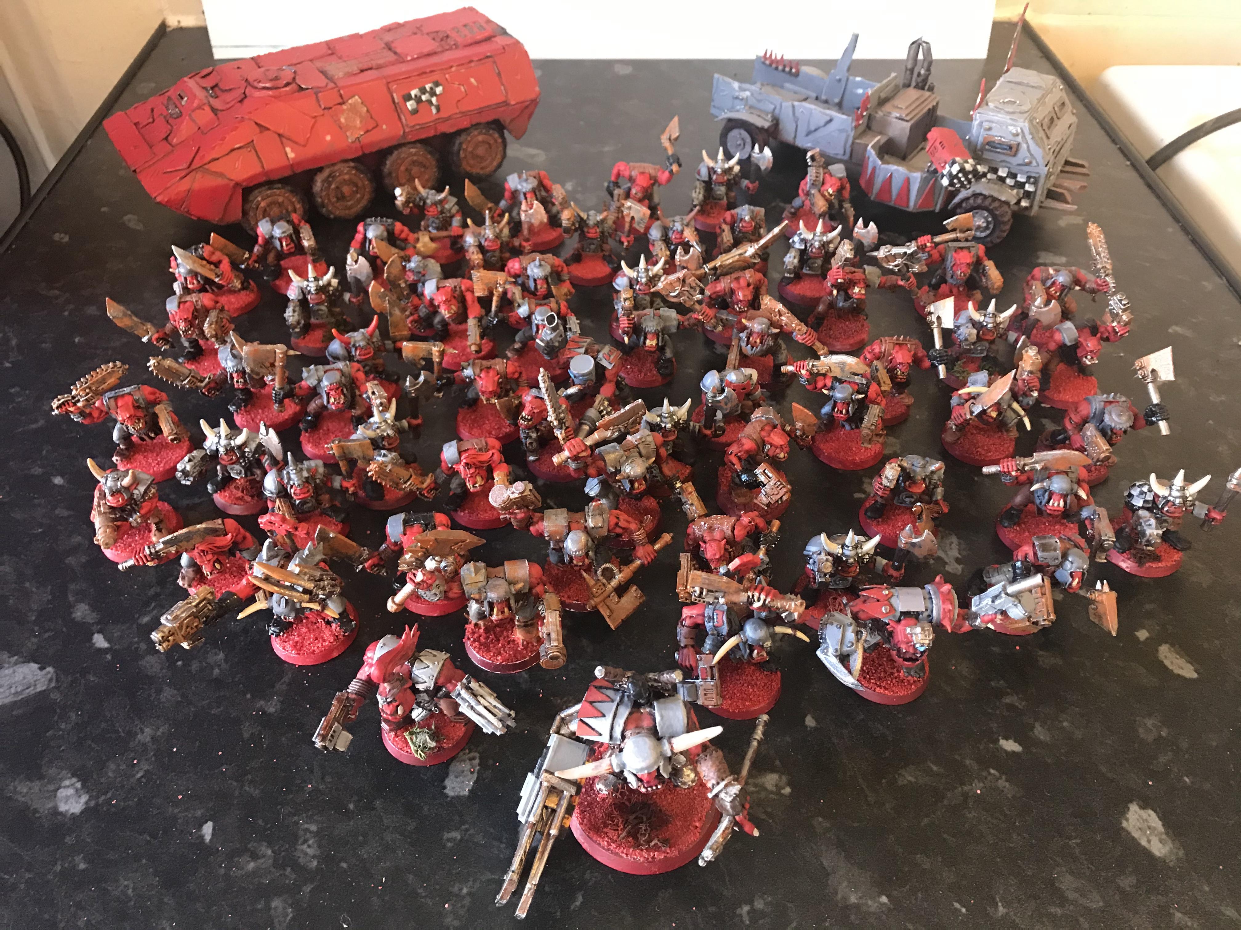 Boy, Ork Mob, Orks, Army shot