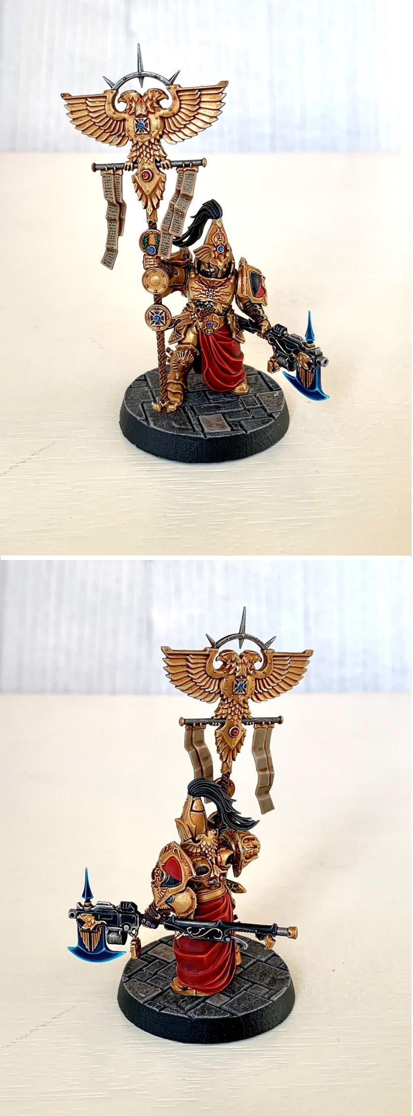 Custodes Warden w/Vexilia