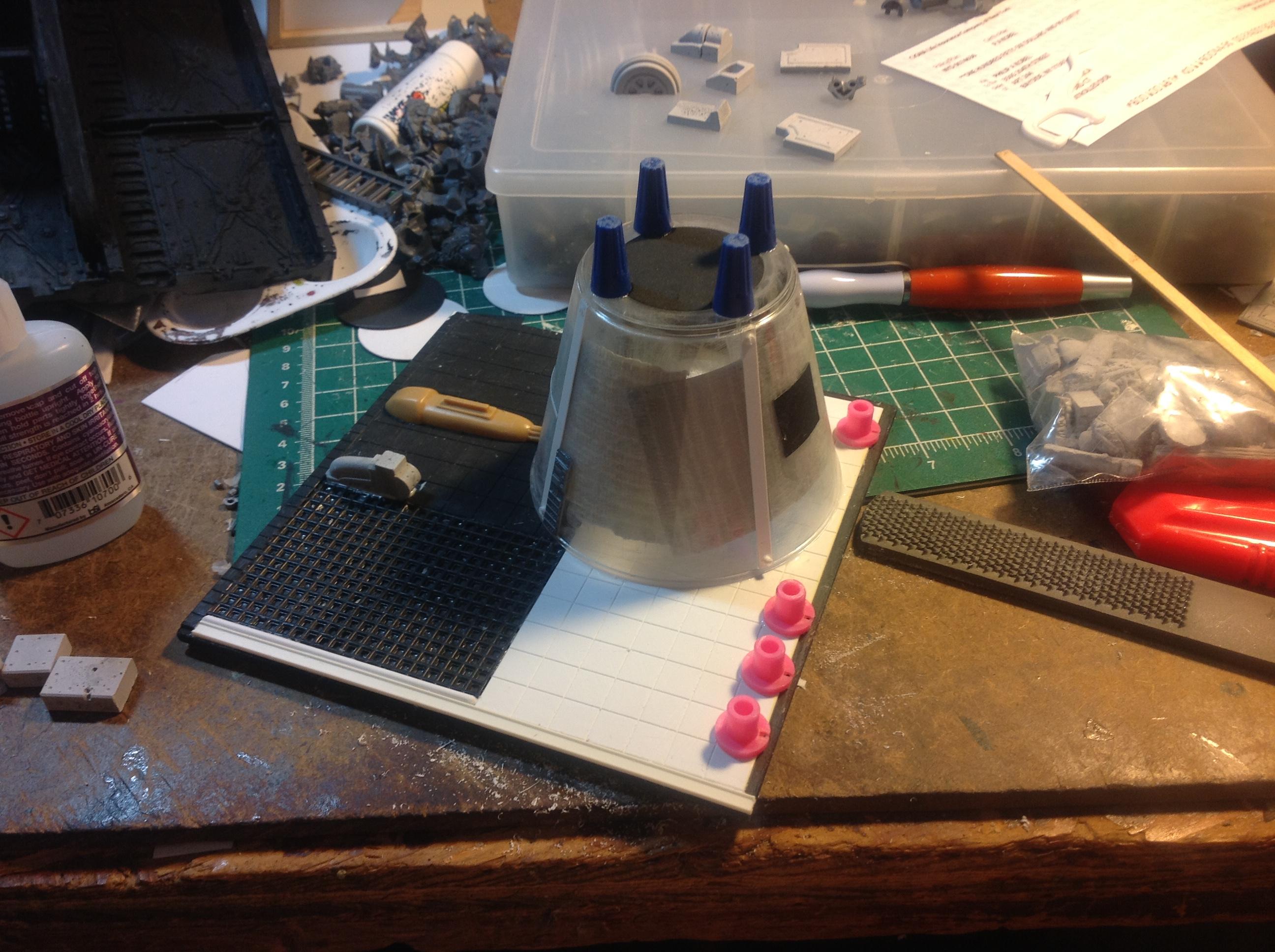 Scratch Build, Spacehulk, Terrain, Waaazag, Warhammer 40,000, Work In Progress